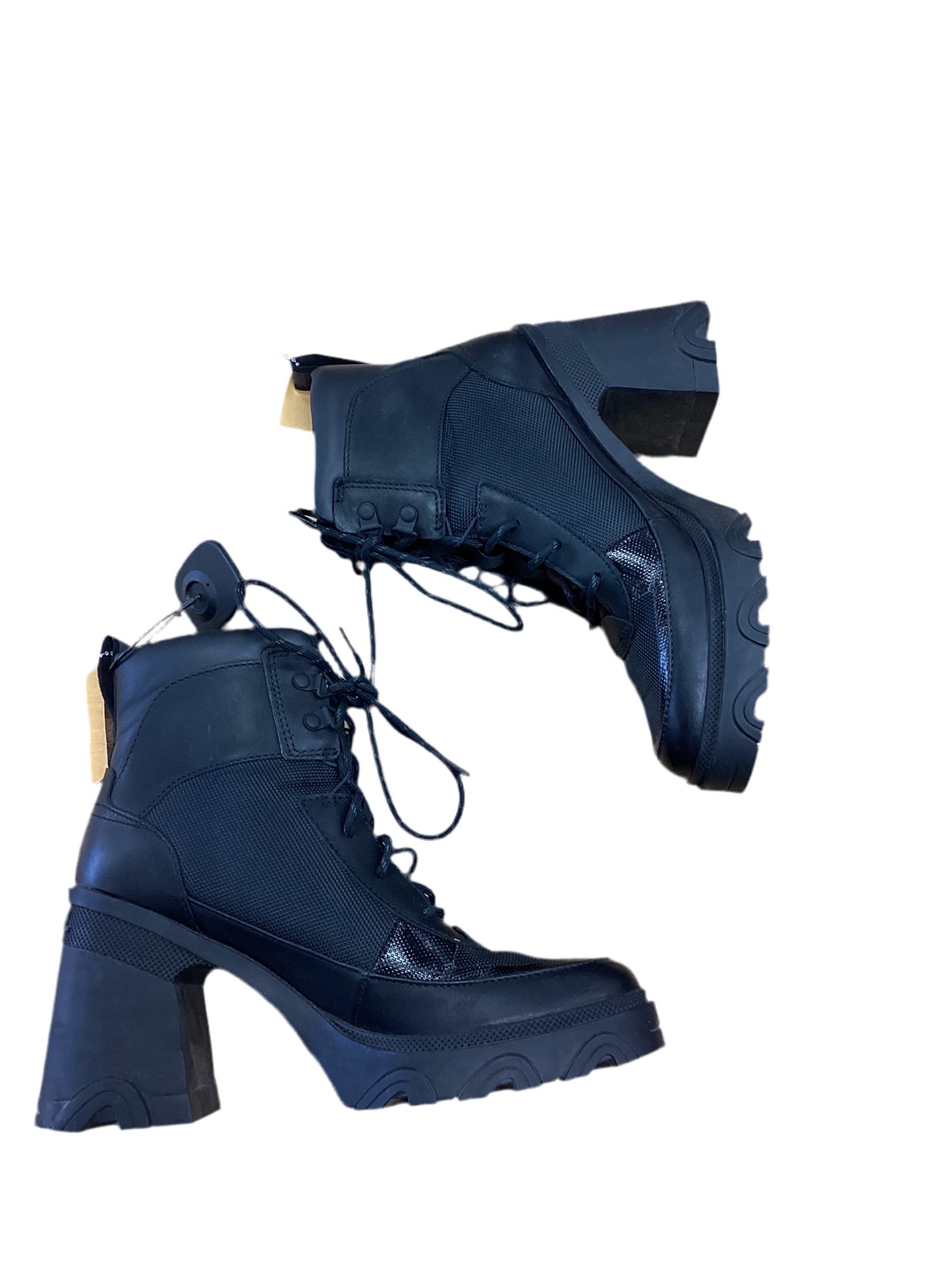 Boots Ankle Heels By Sorel In Black, Size:8.5