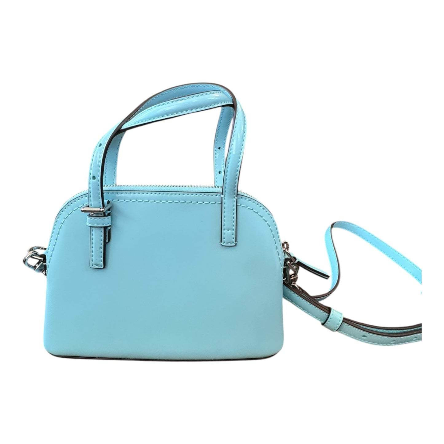 Handbag Designer By Tory Burch In Baby Blue, Size:Small