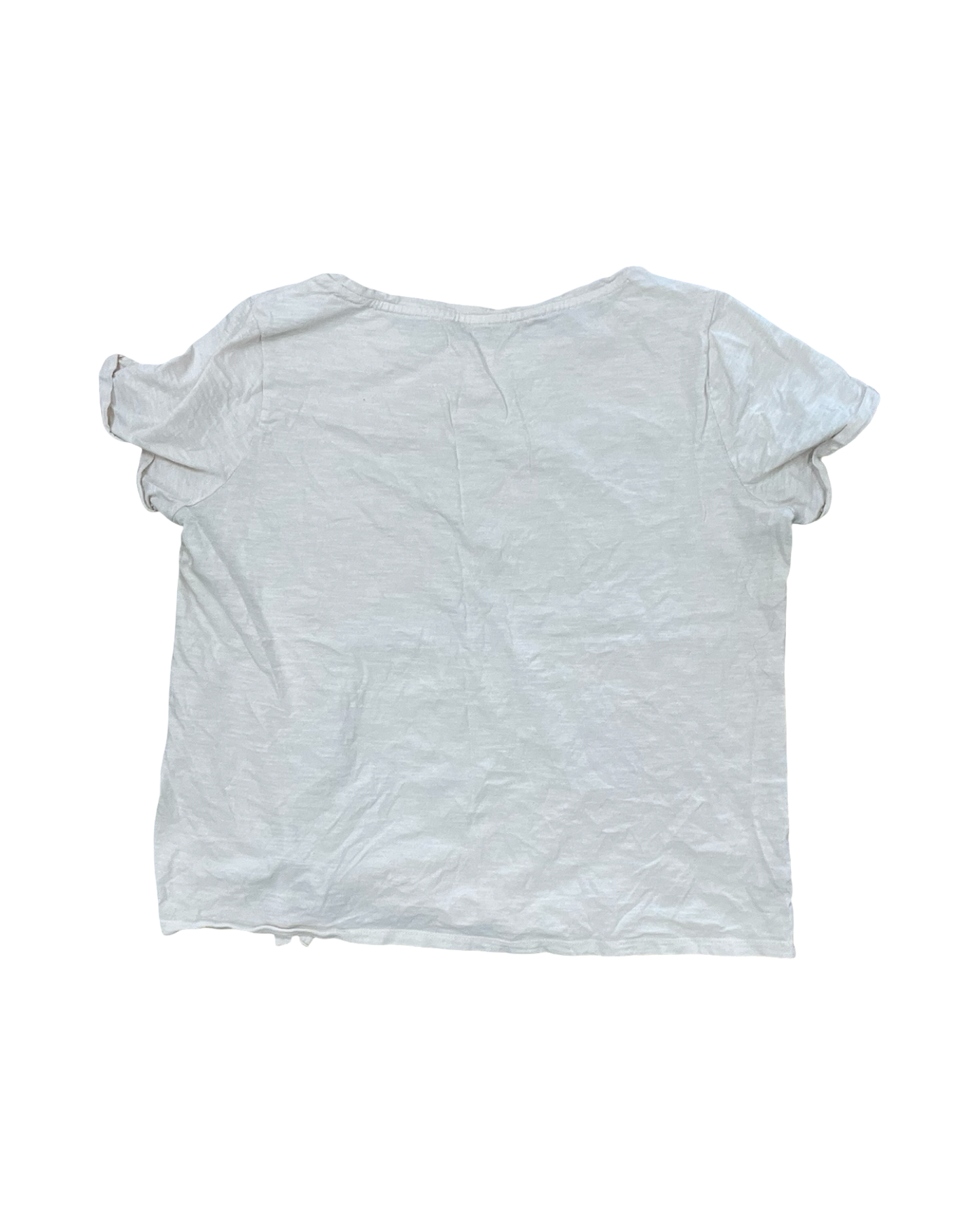 Top Ss By Ruff Hewn In Cream, Size:Xl