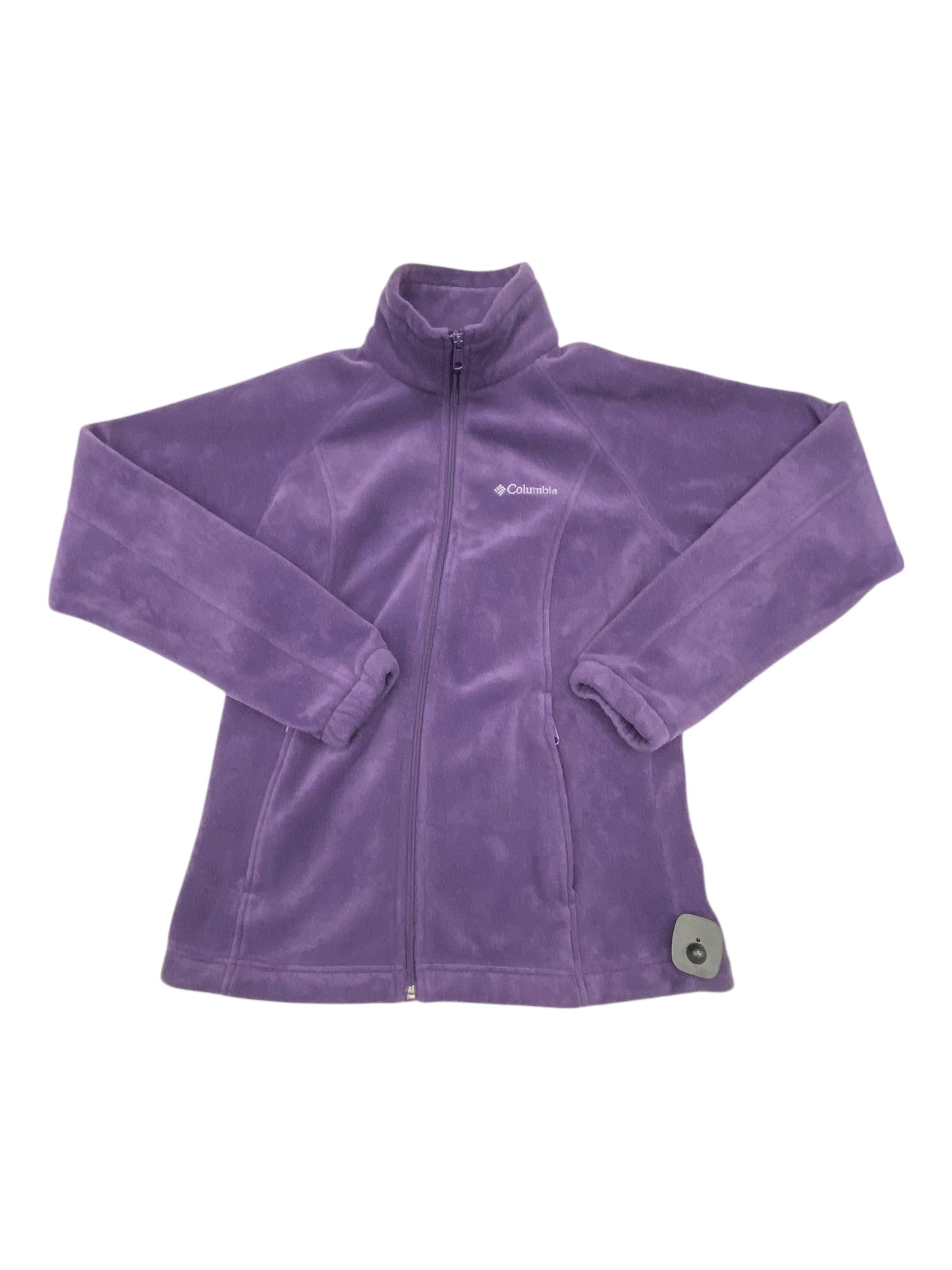 Athletic Jacket By Columbia In Purple, Size:M
