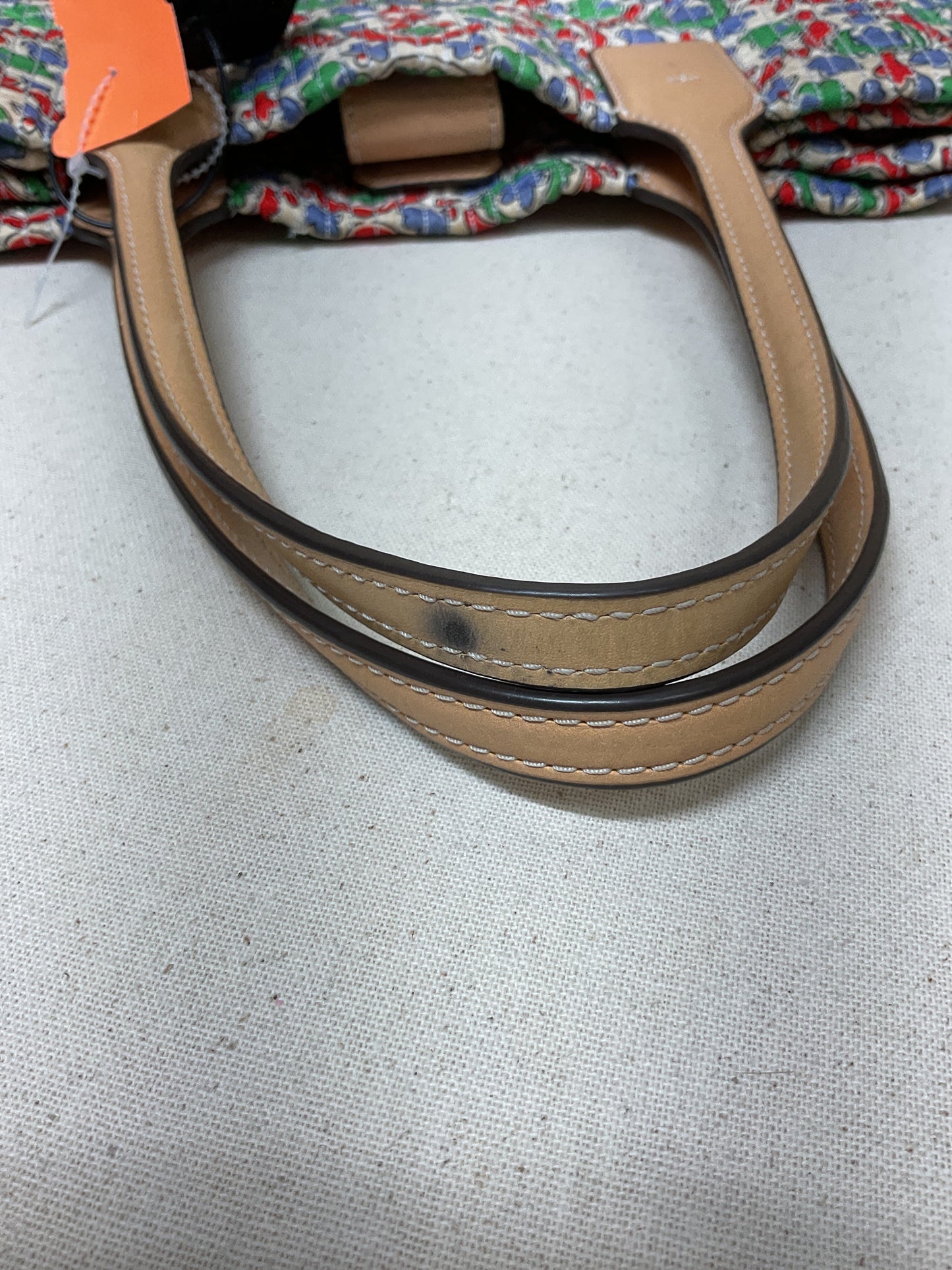 Handbag Designer By Tory Burch In Floral Print, Size:Medium