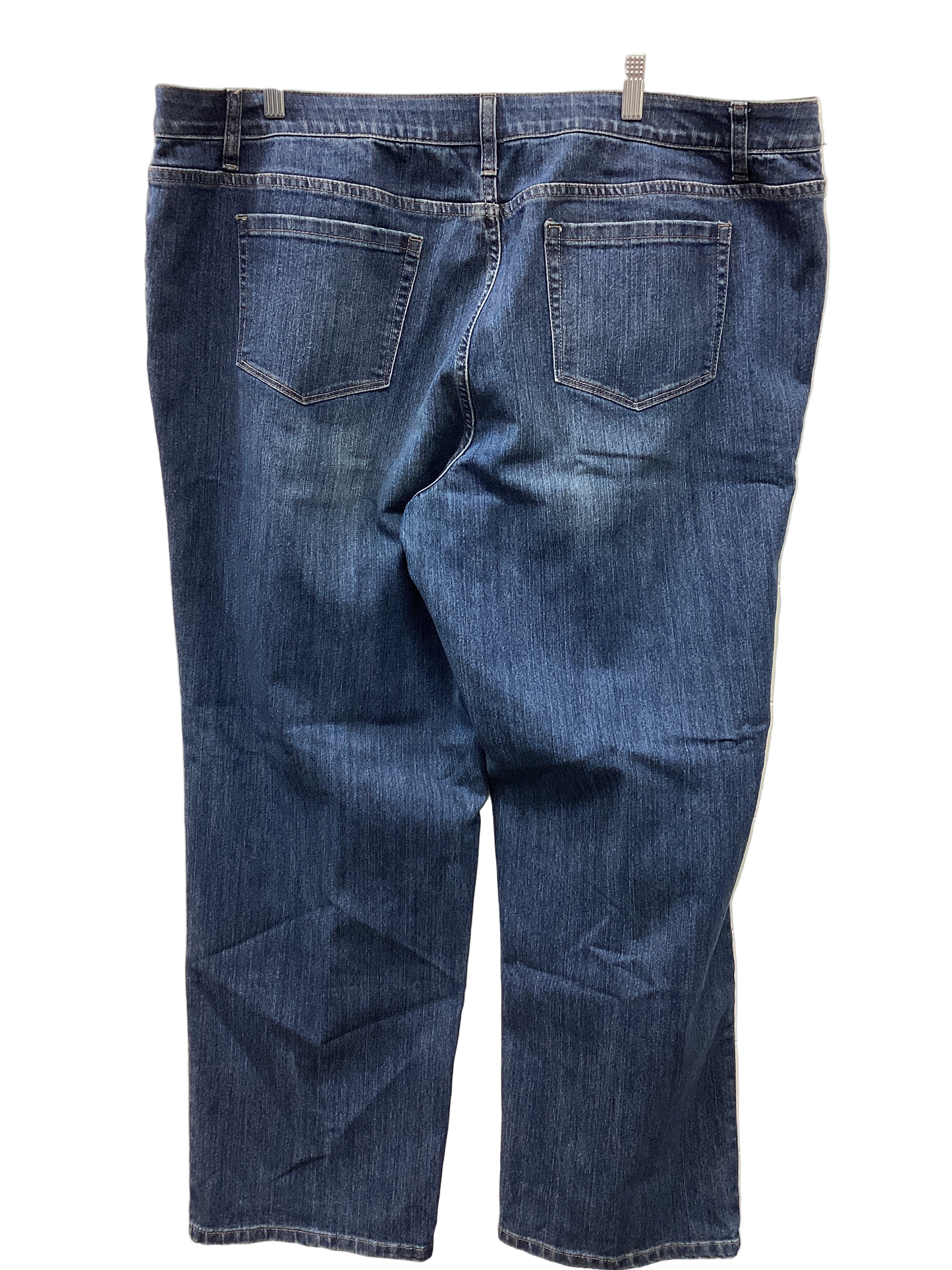 Jeans Boot Cut By Cj Banks In Blue Denim, Size:22