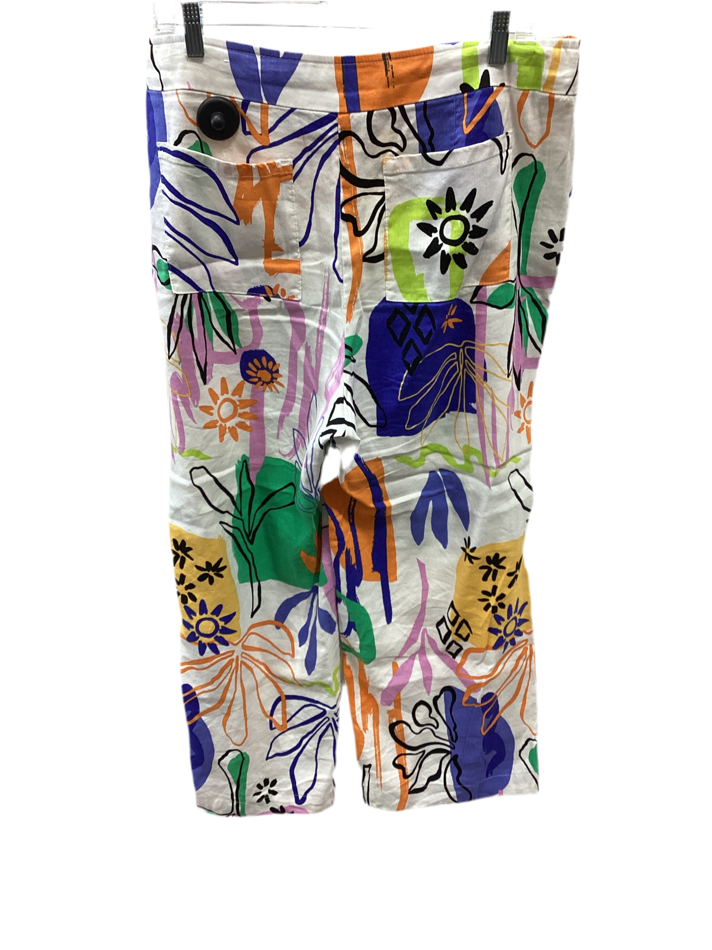 Pants Linen By Chicos In Multi, Size:14