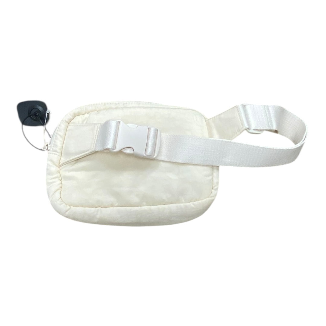 Belt Bag By Pink In Cream, Size:Medium