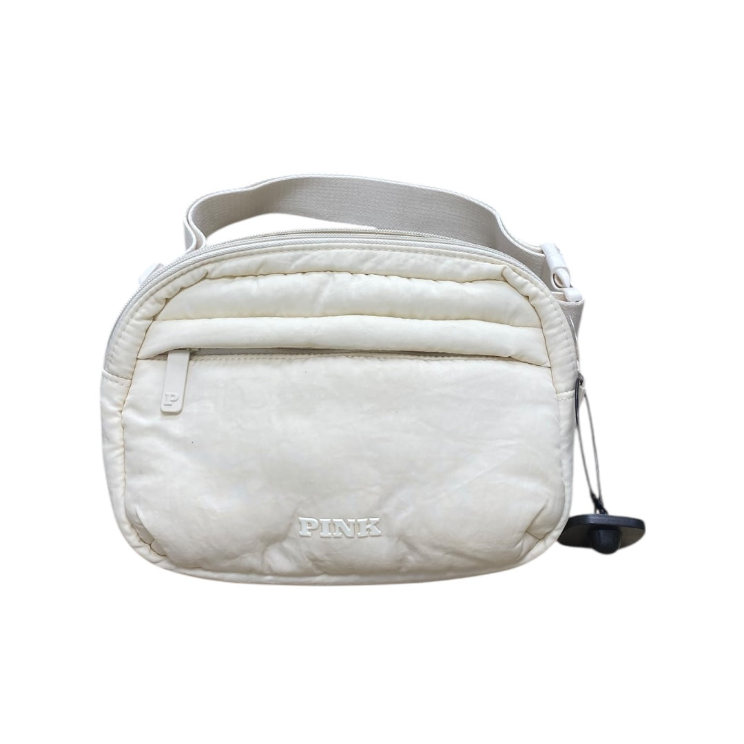Belt Bag By Pink In Cream, Size:Medium