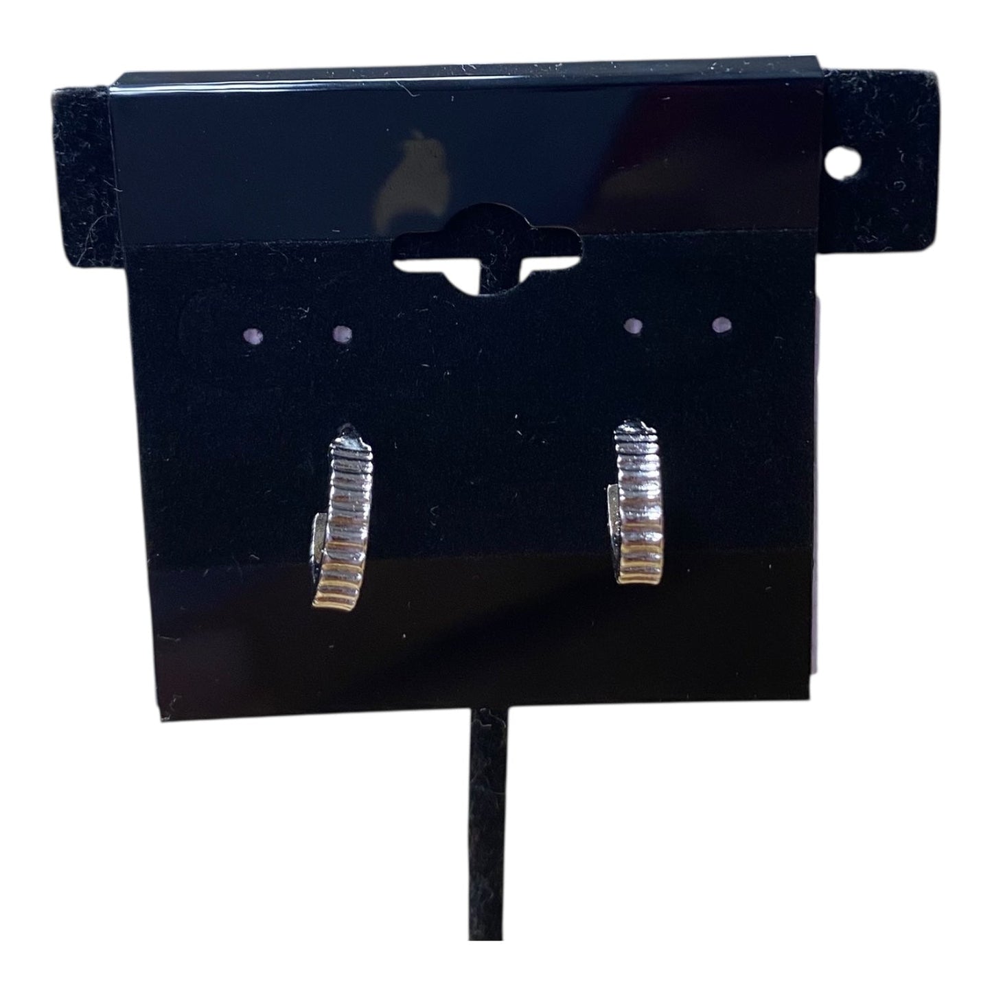 Earrings Hoop In Silver