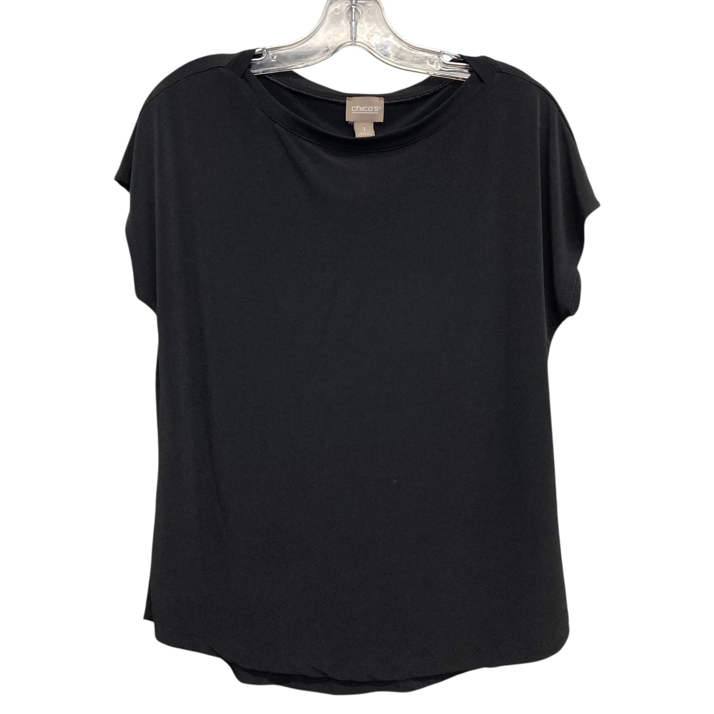 Top Ss Basic By Chicos In Black, Size:M