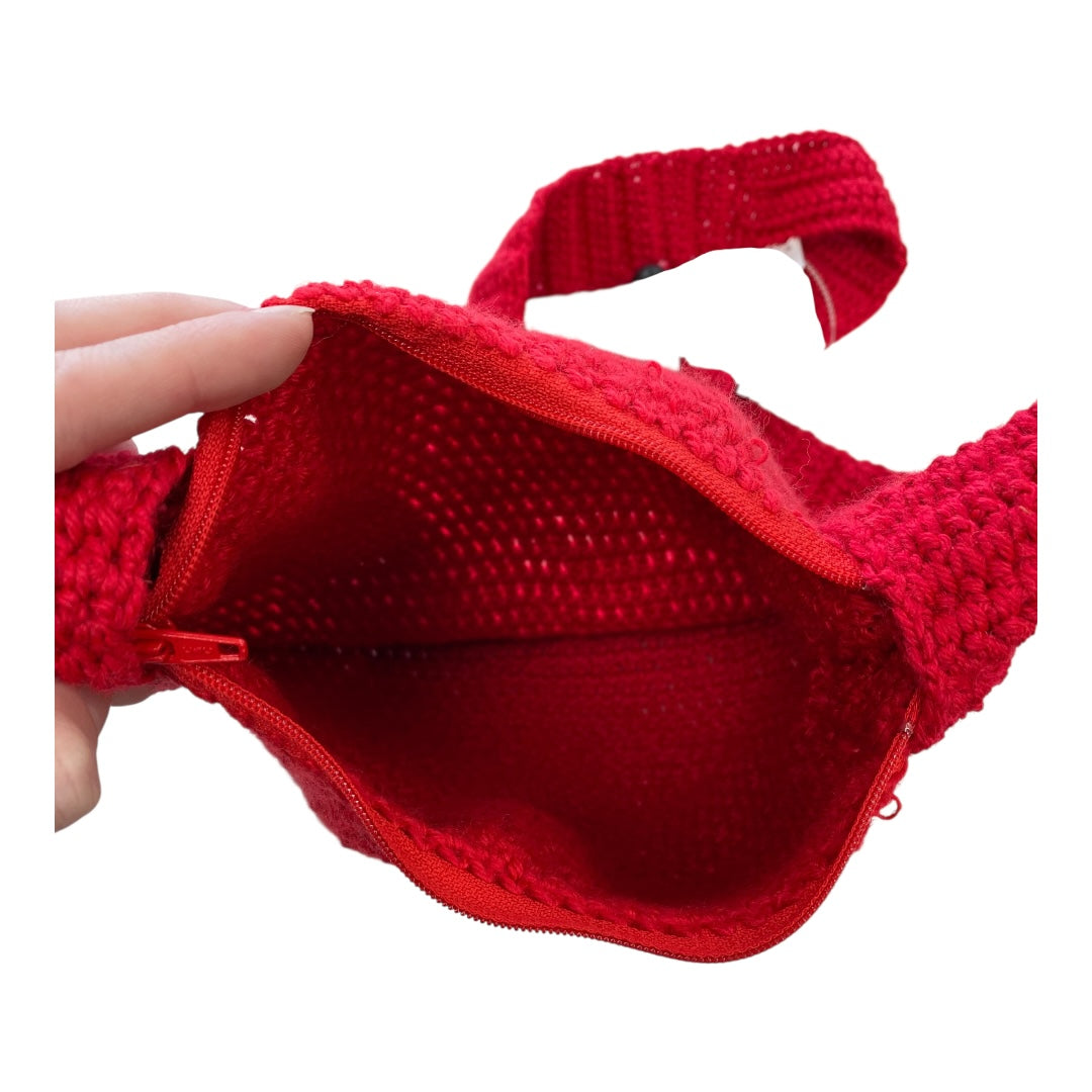 Handbag By Cmc In Red, Size:Small