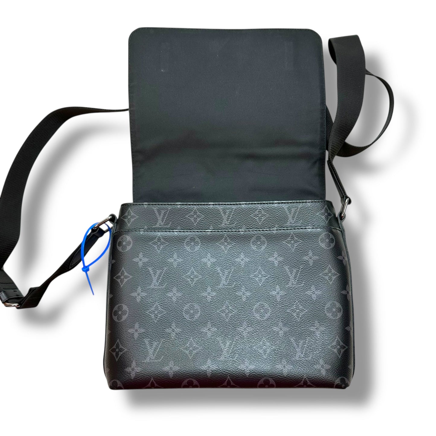 District PM Monogram Eclipse Crossbody Luxury Designer By Louis Vuitton, Size: Medium