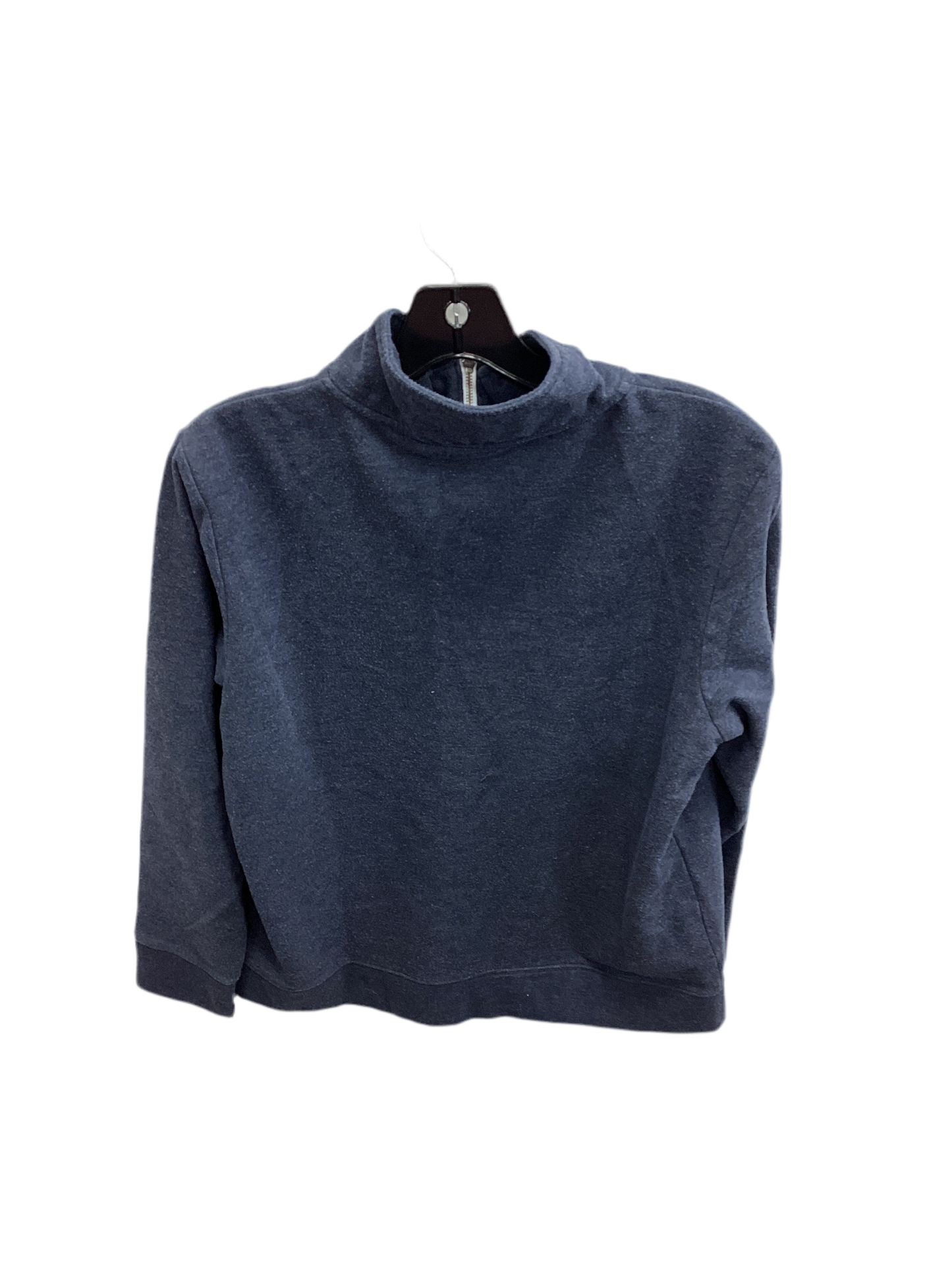 Athletic Jacket By Eddie Bauer In Navy, Size:M