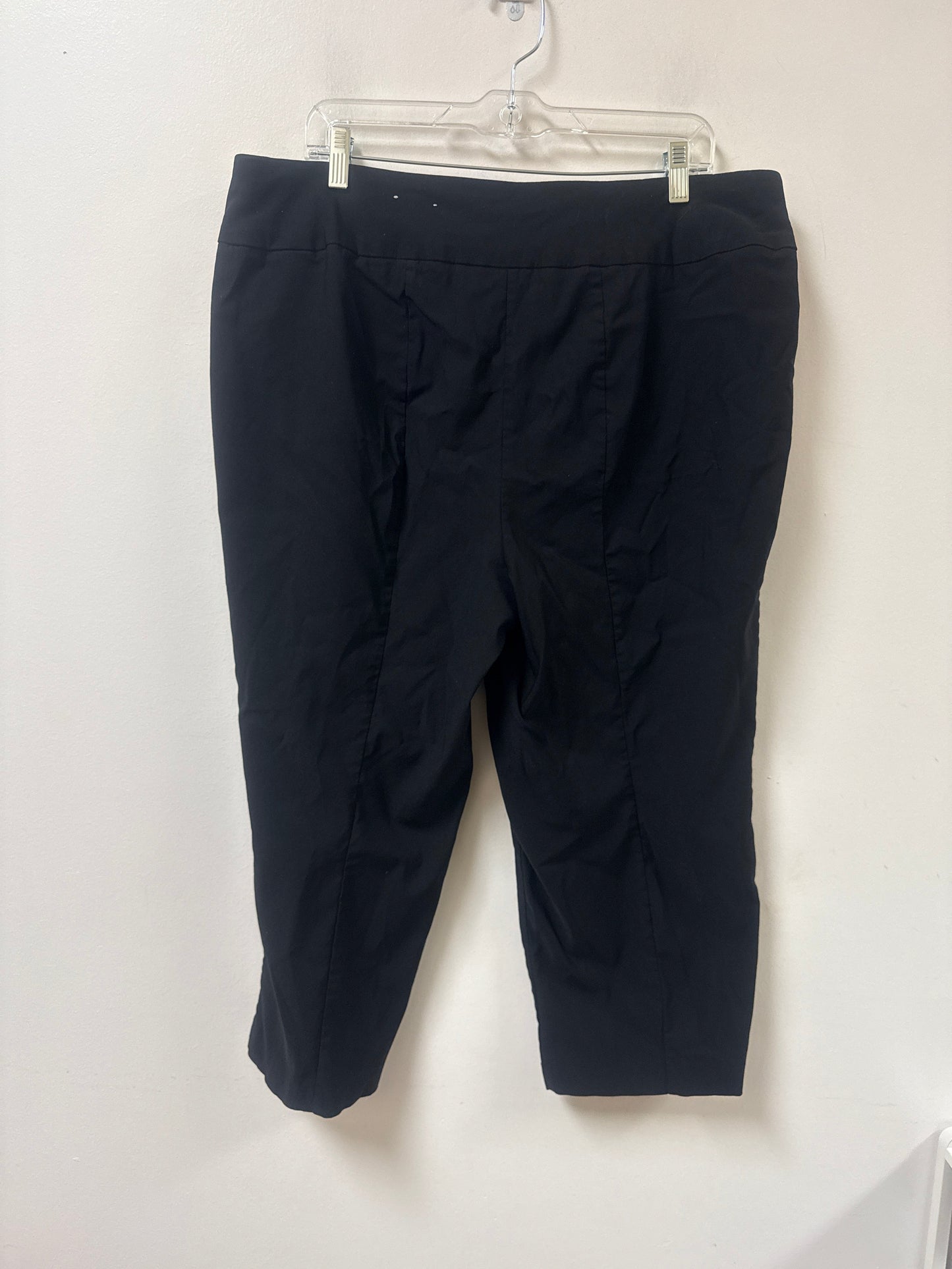 Pants Dress By Cato In Black, Size: 20