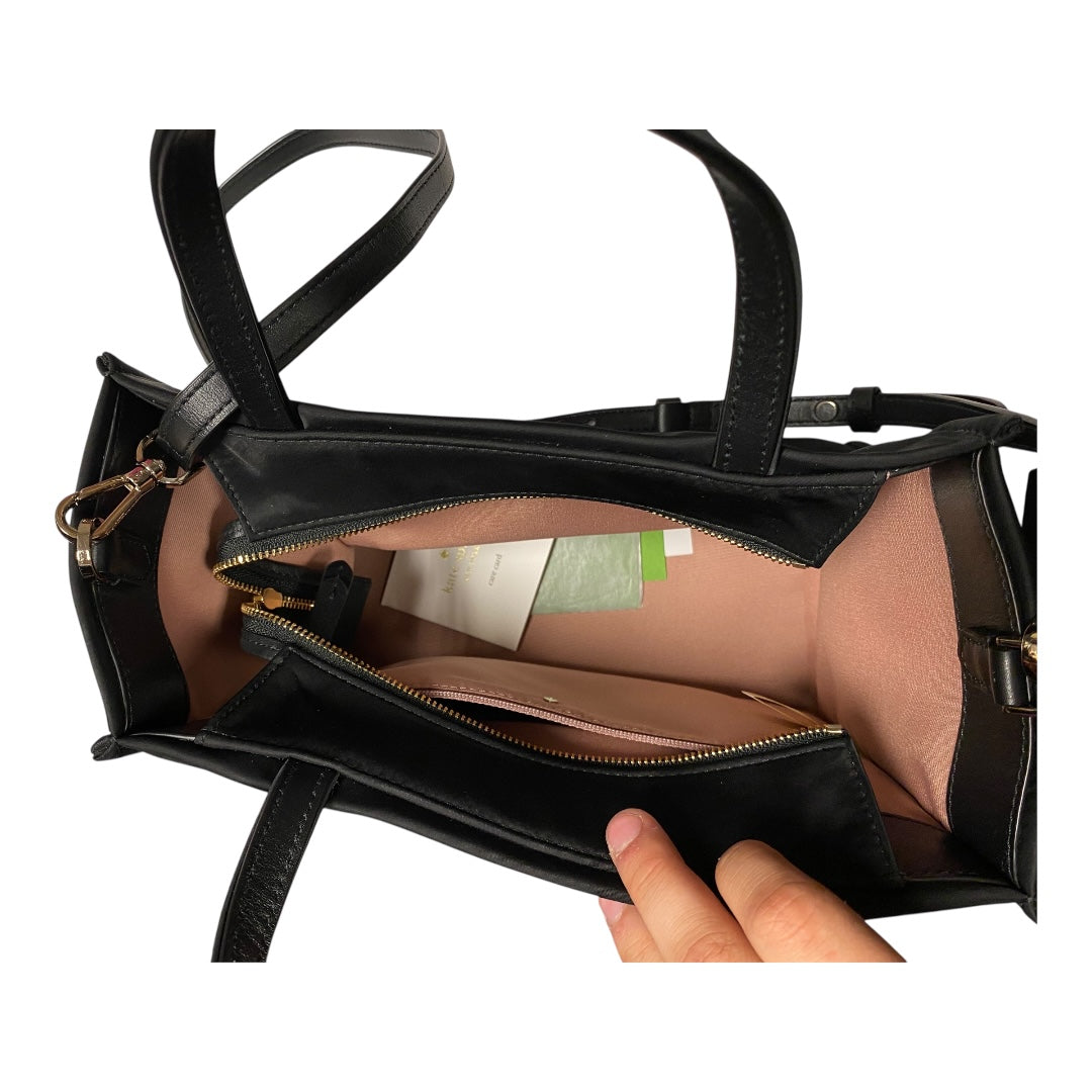 Handbag Designer By Kate Spade In Black, Size:Medium