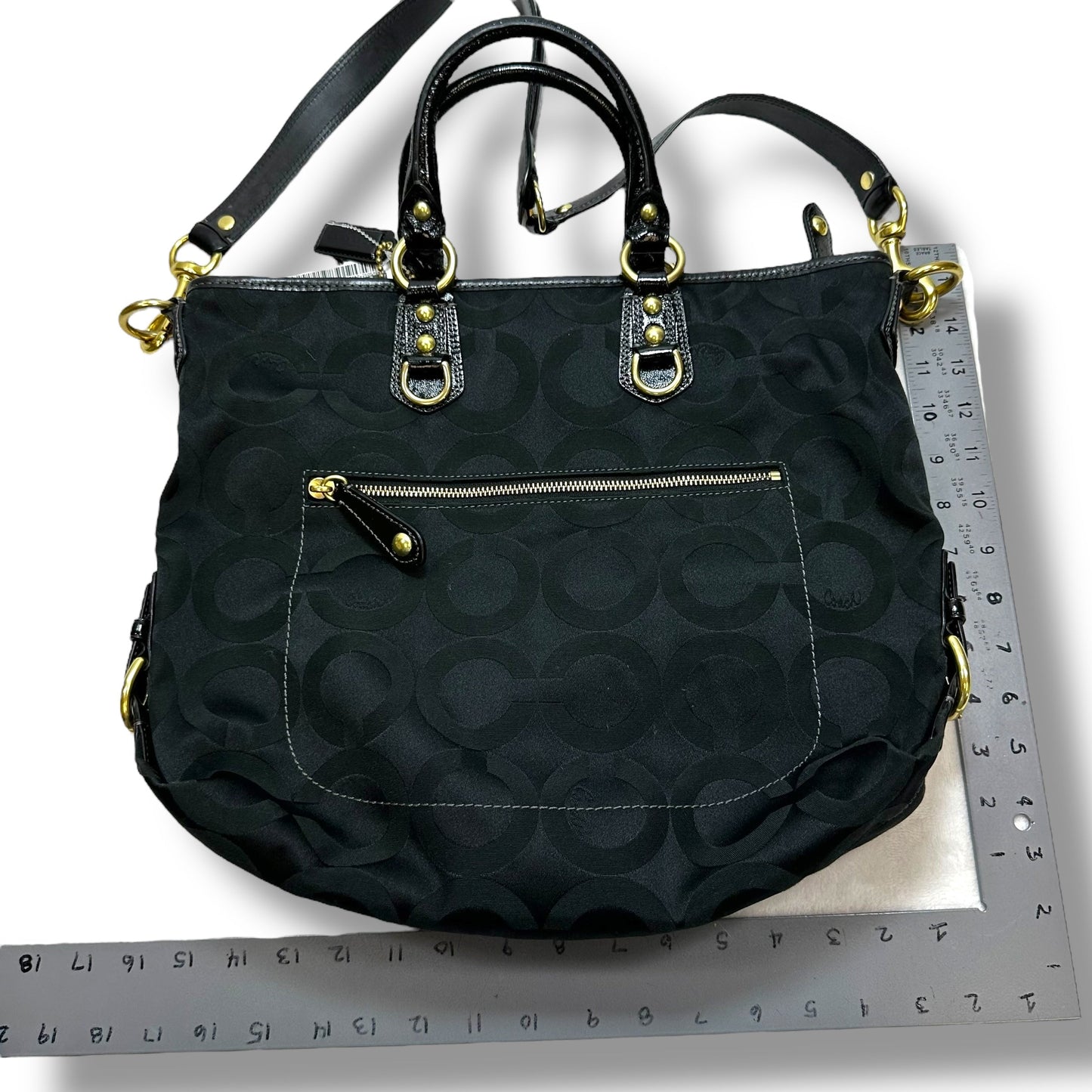Handbag Designer By Coach, Size: Large