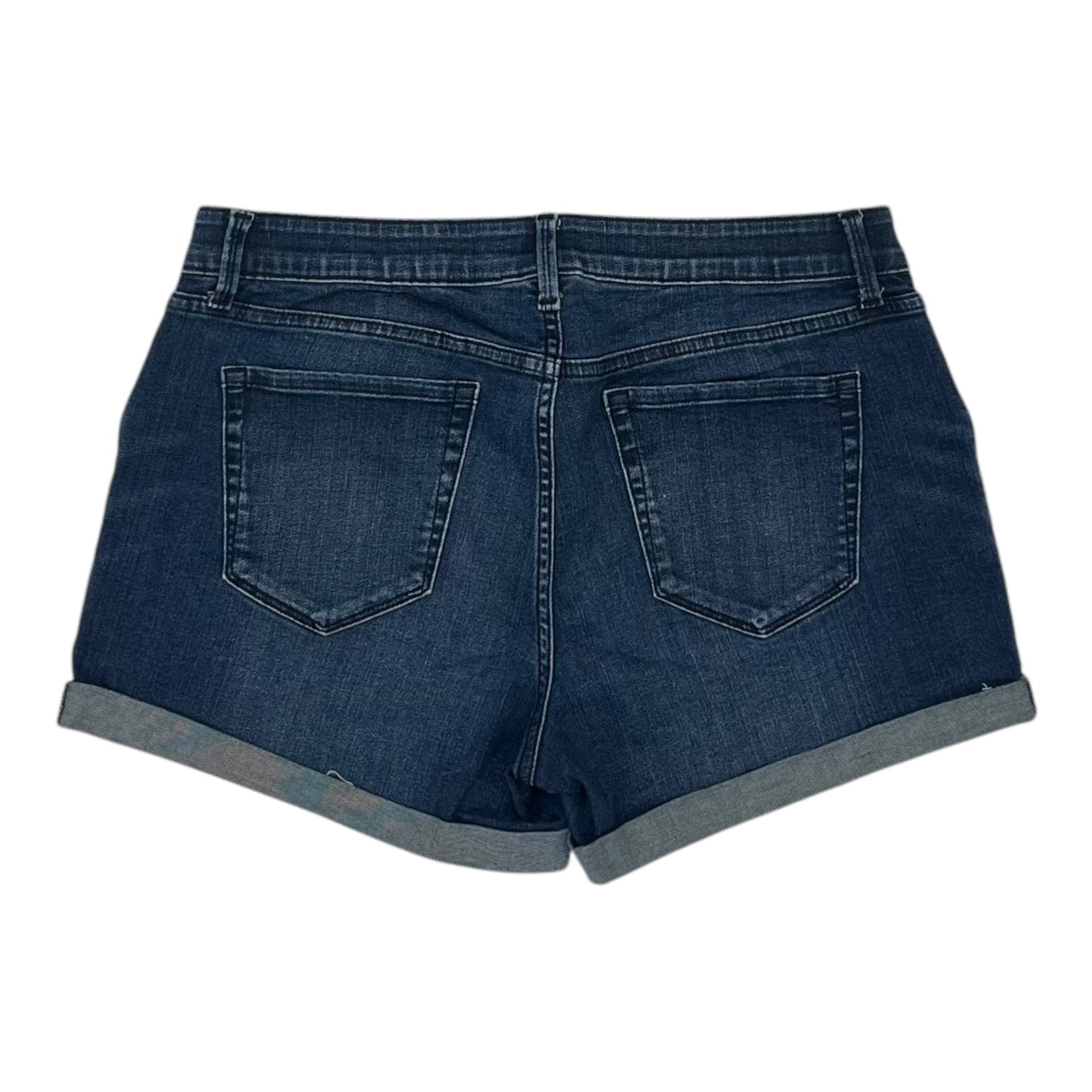 Mat Shorts By Isabel Maternity In Blue Denim, Size:10