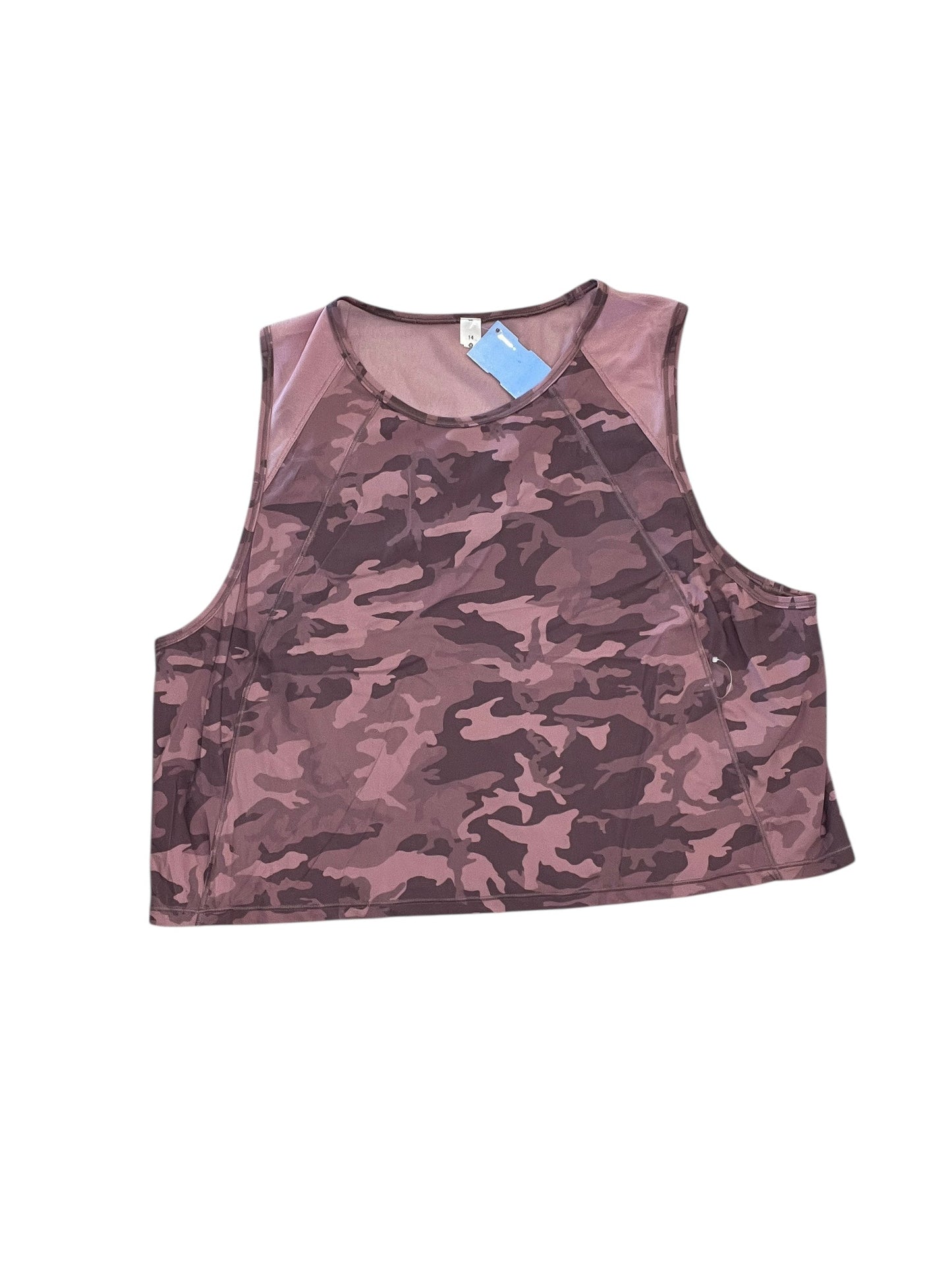 Athletic Tank Top By Lululemon In Purple, Size:Xl