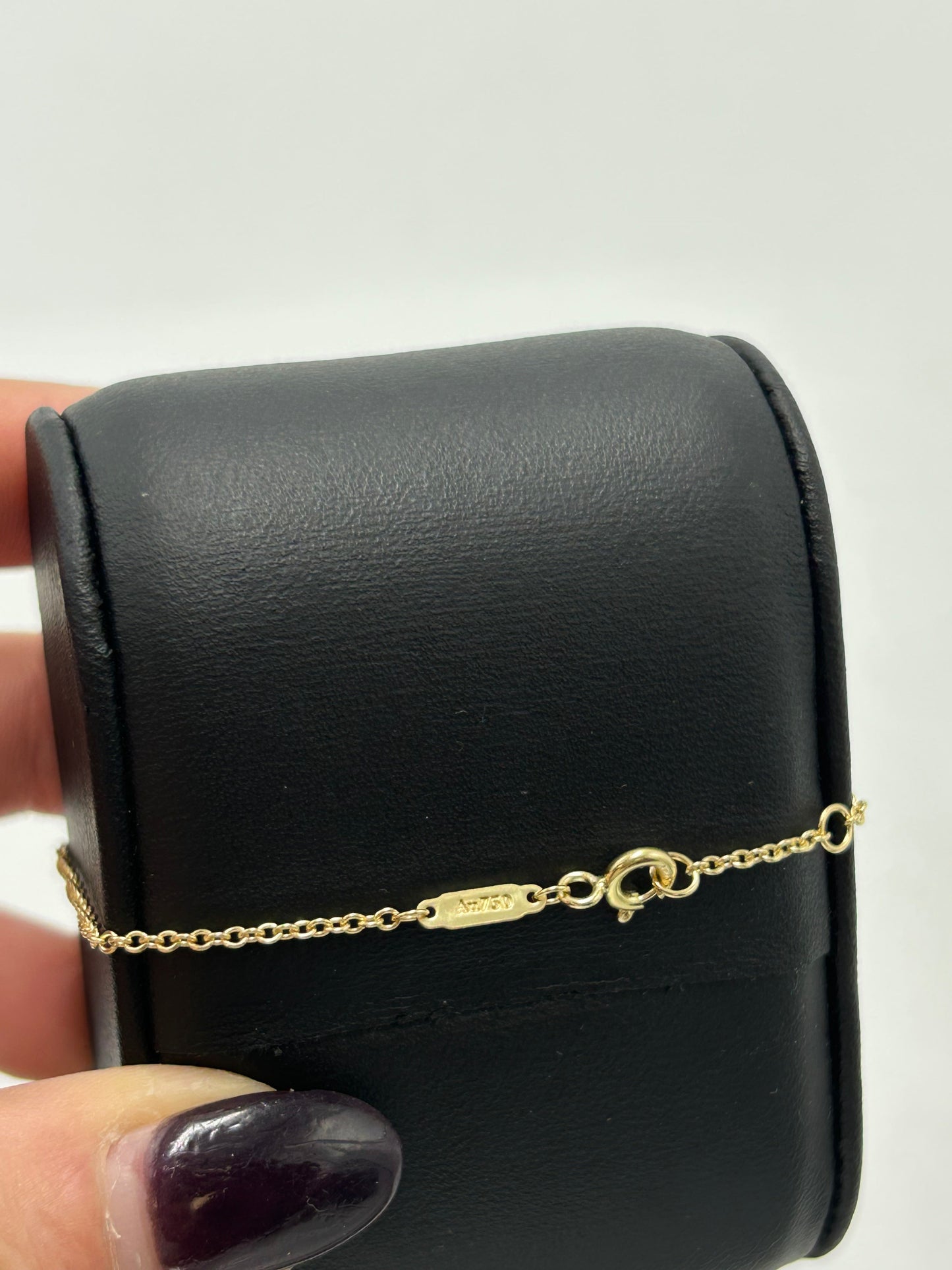 Tiffany & Company 18K Interlocking Circles Luxury Bracelet