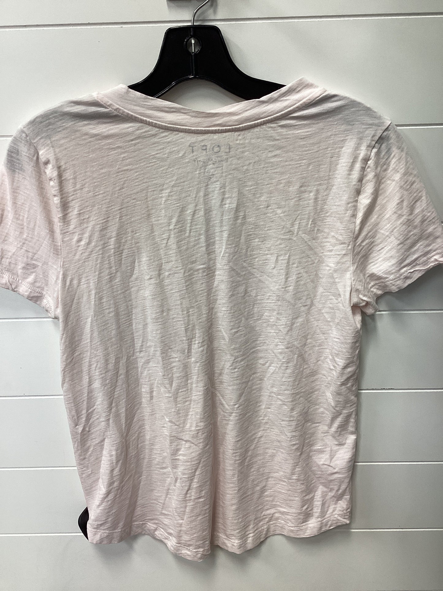 Top Ss Basic By Loft In Pink, Size:S