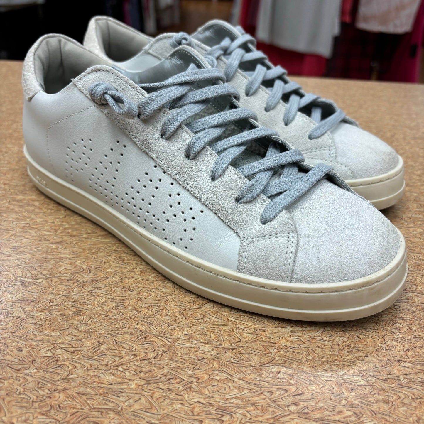SHOES SNEAKERS by P448 In GREY & WHITE, Size: 9