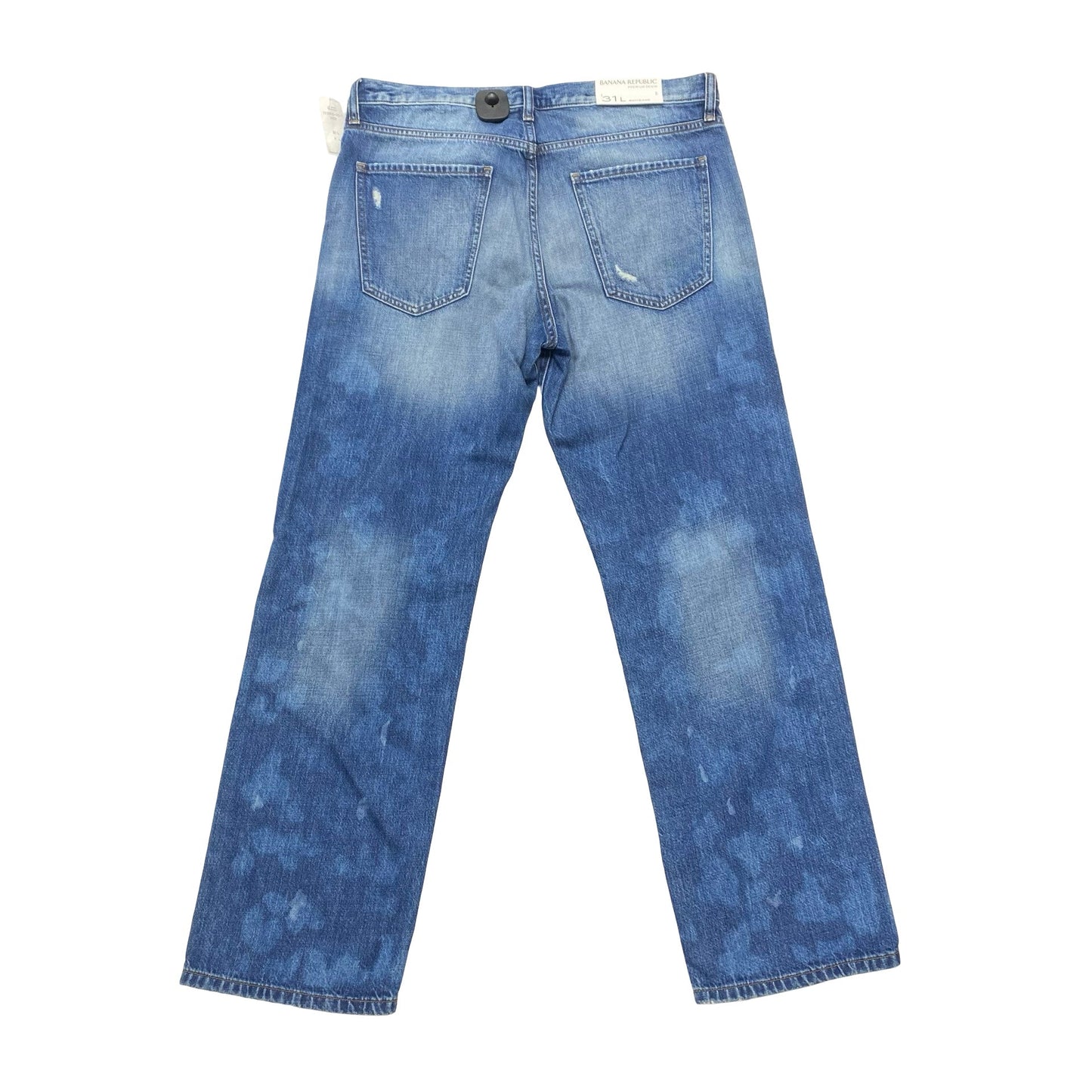 Jeans Boyfriend By Banana Republic In Blue, Size:12L