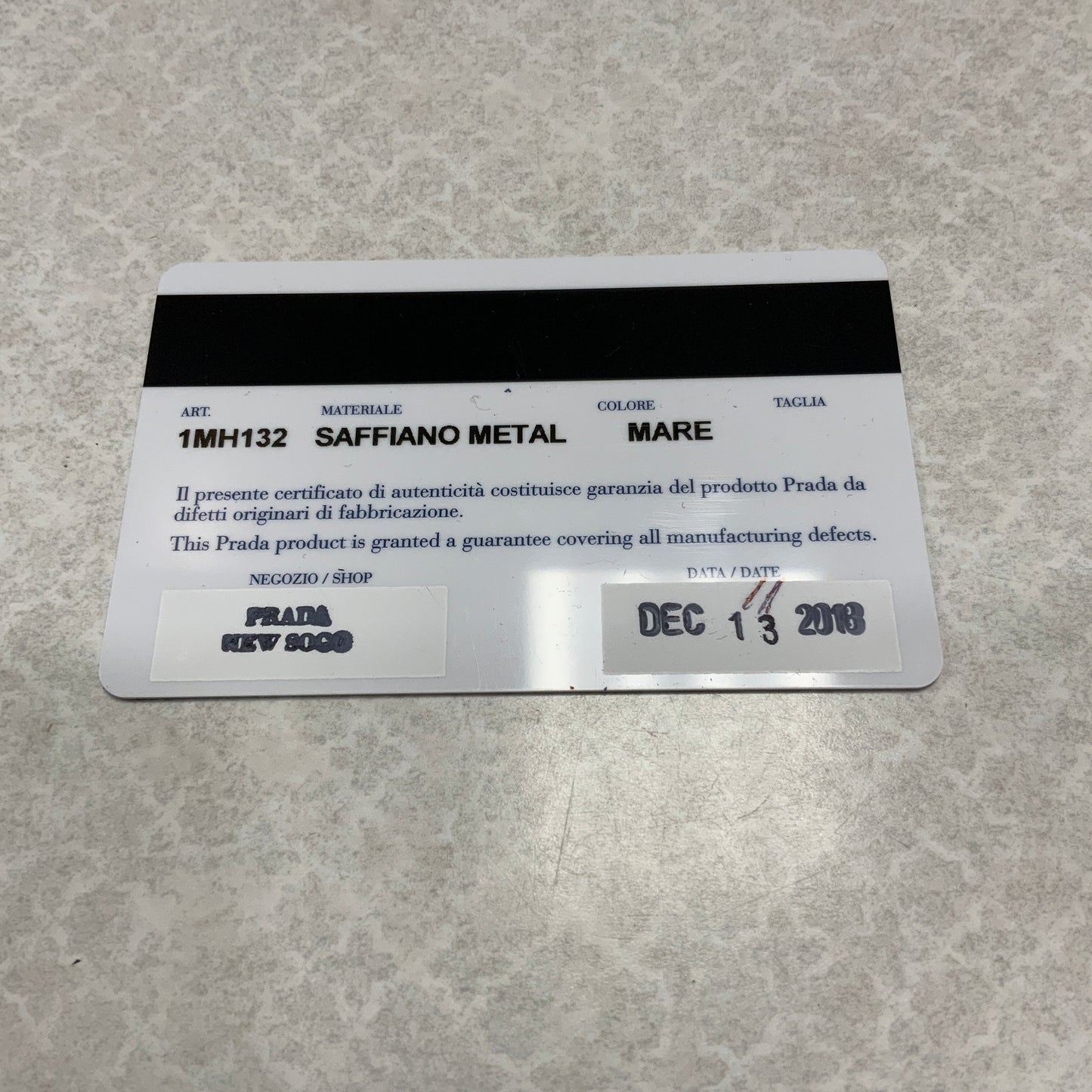 Wallet Luxury Designer By Prada, Size: Large