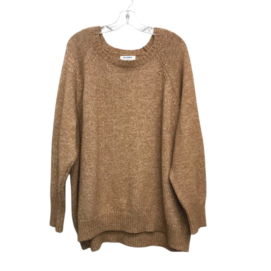 Sweater By Old Navy In Tan, Size:3X