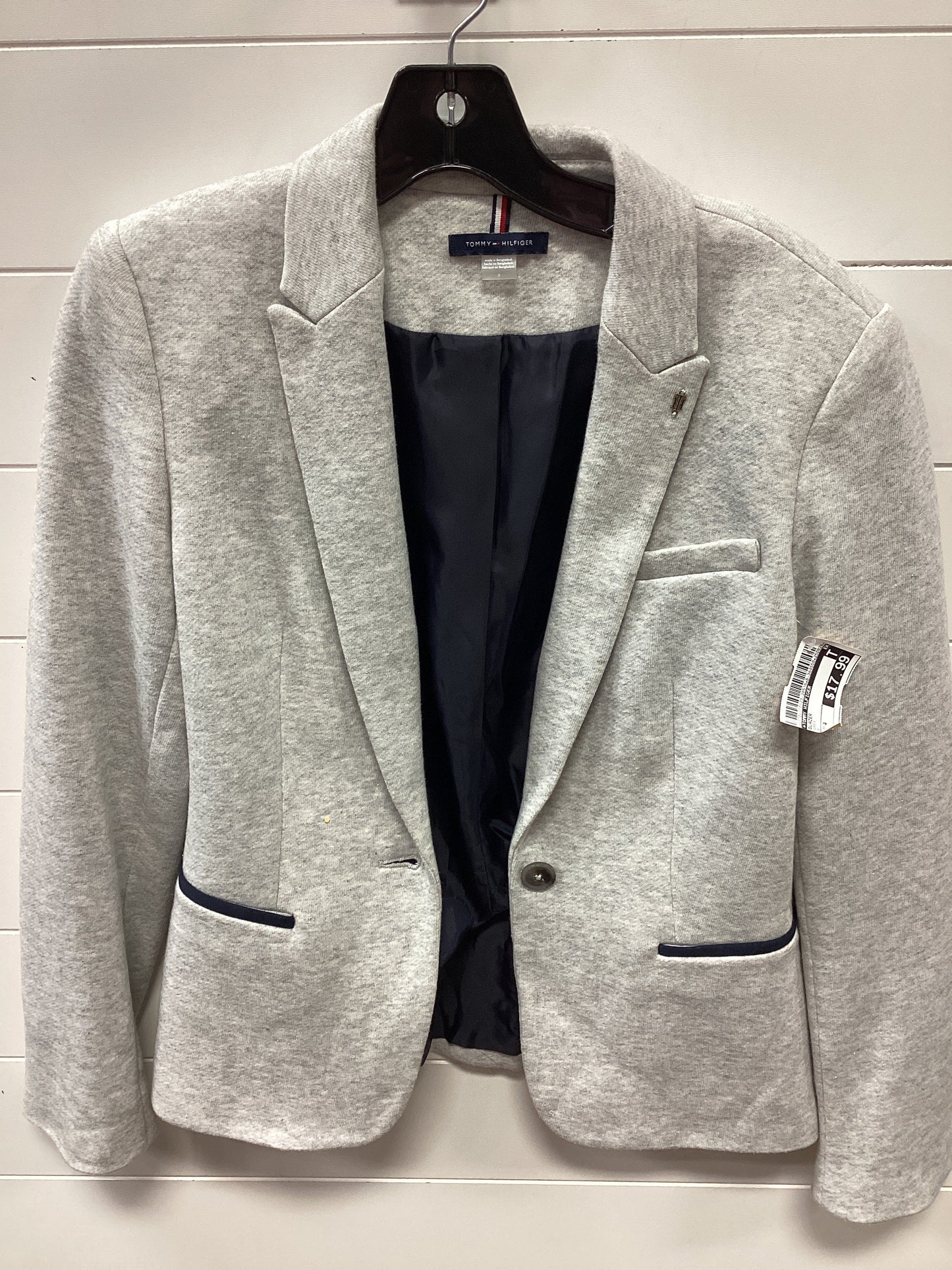 Blazer By Tommy Hilfiger In Grey, Size:4