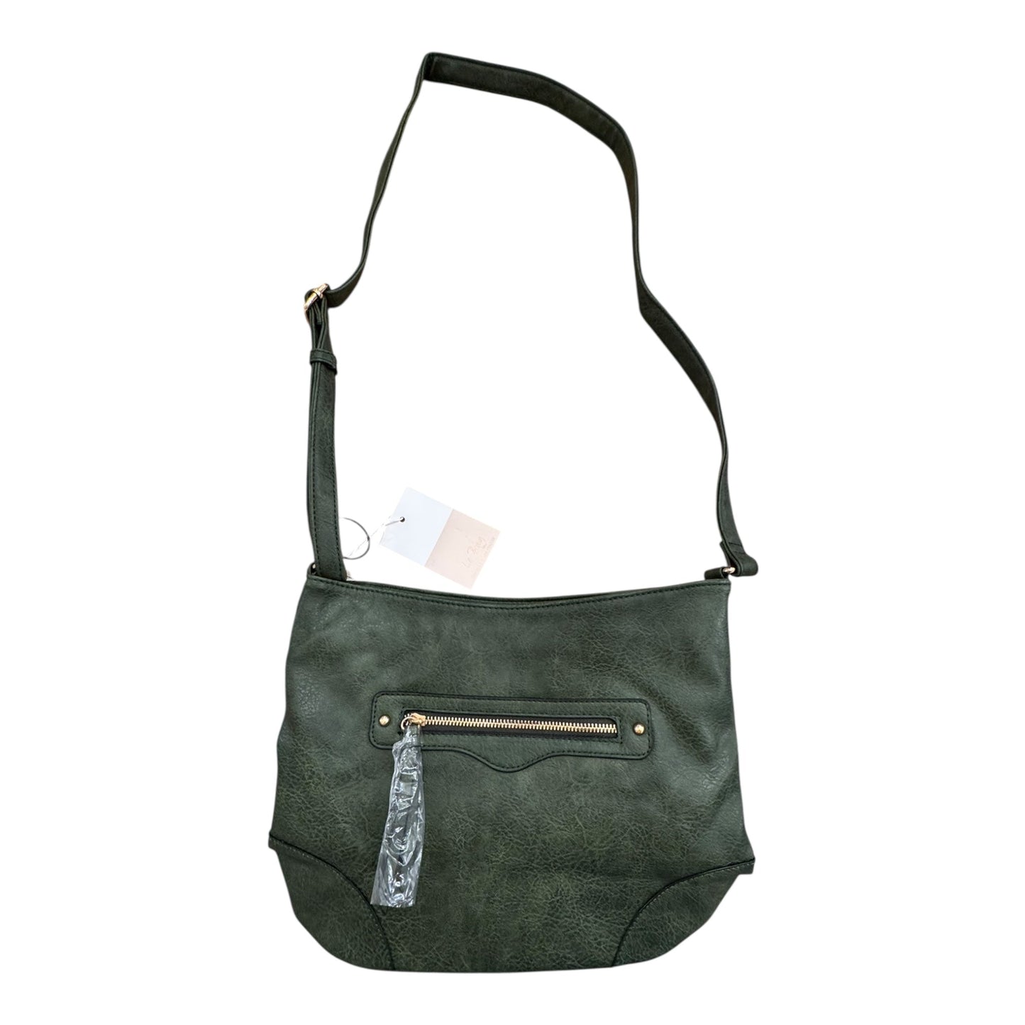Handbag By LE BAG In Green, Size:Medium