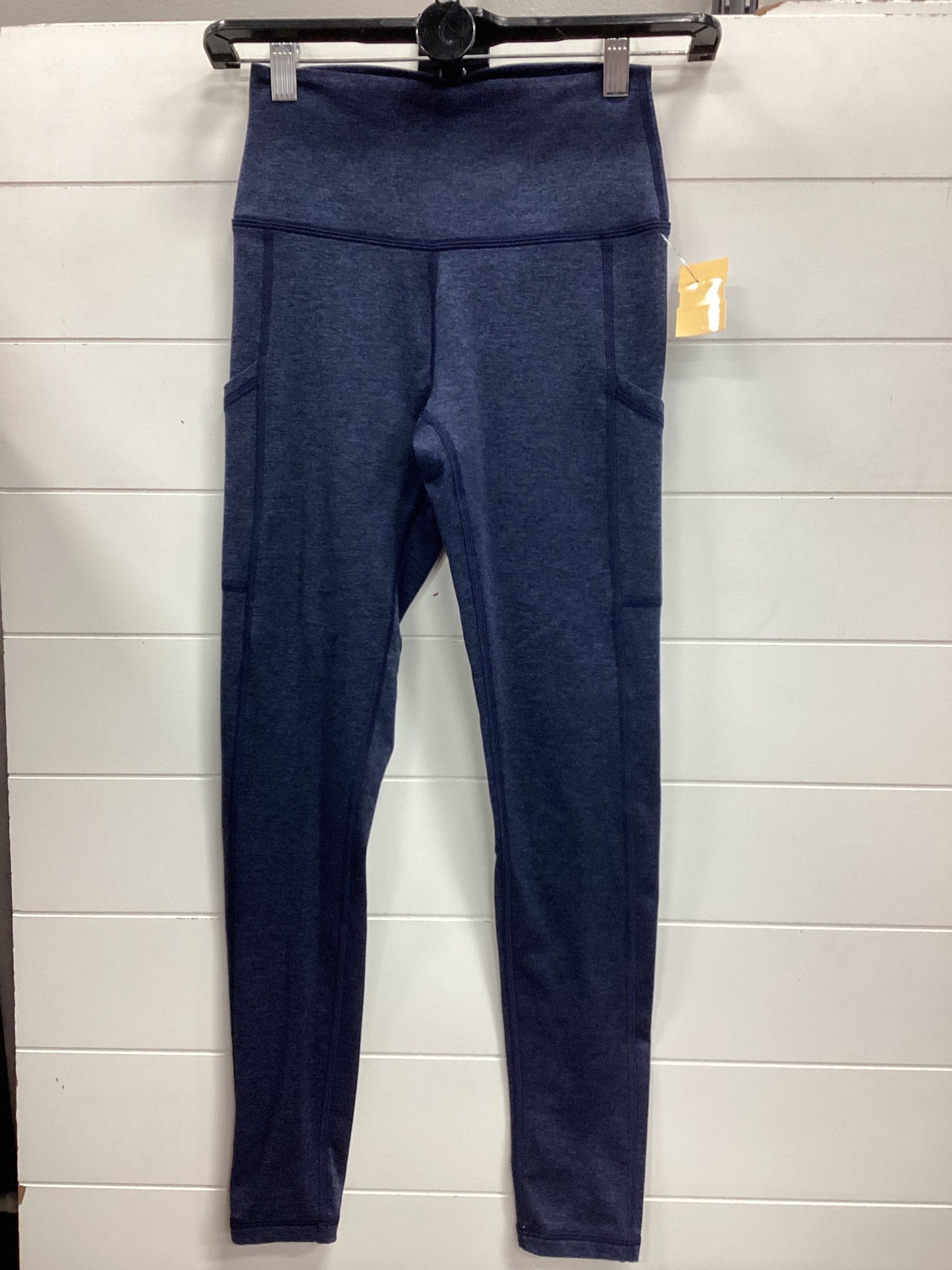Athletic Leggings By Aerie In Navy, Size:S