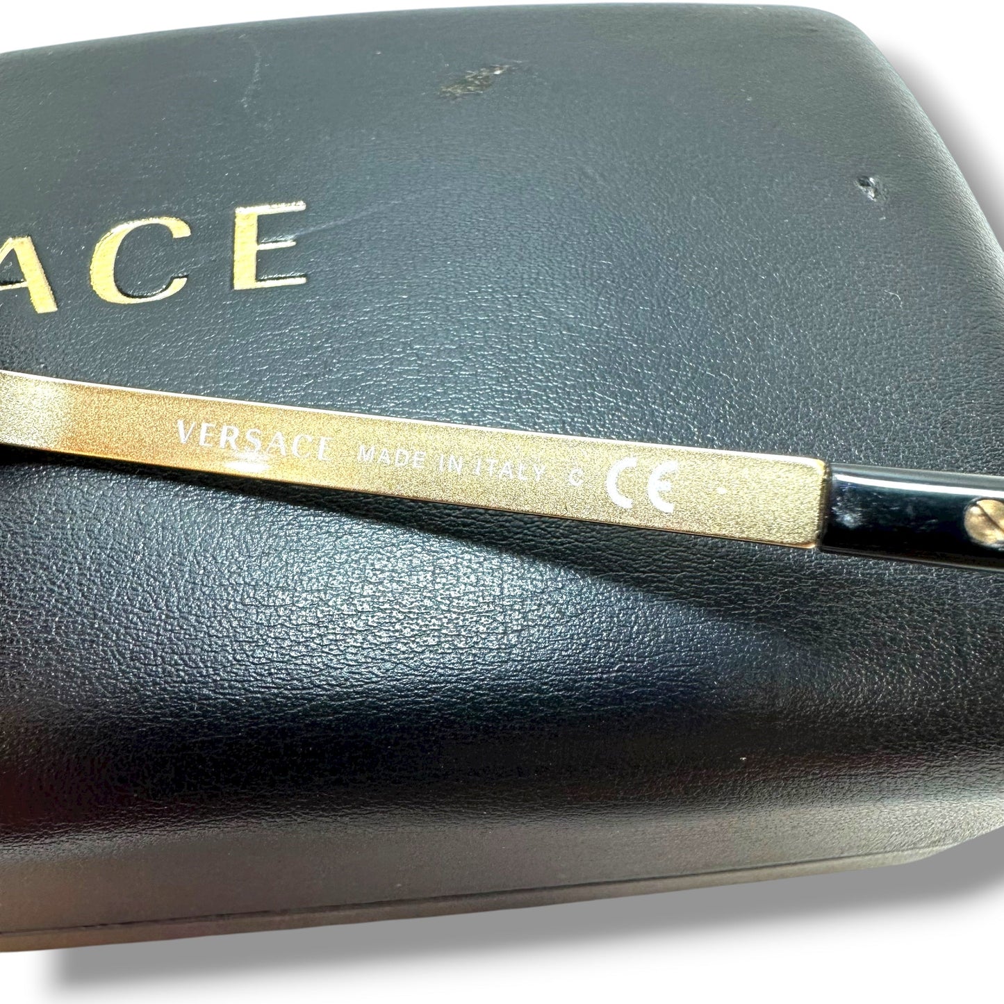 Sunglass Case Luxury Designer By Versace