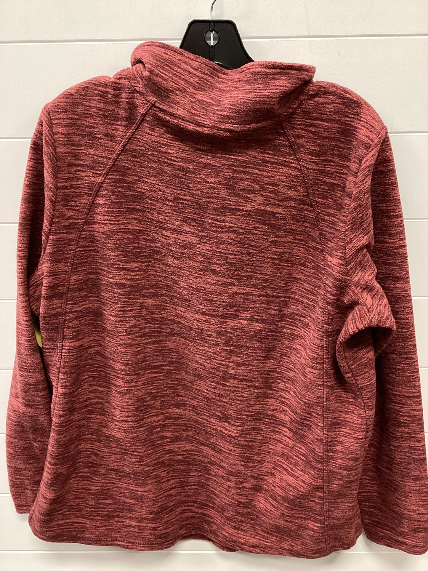 Jacket Fleece By St Johns Bay In Red, Size:L