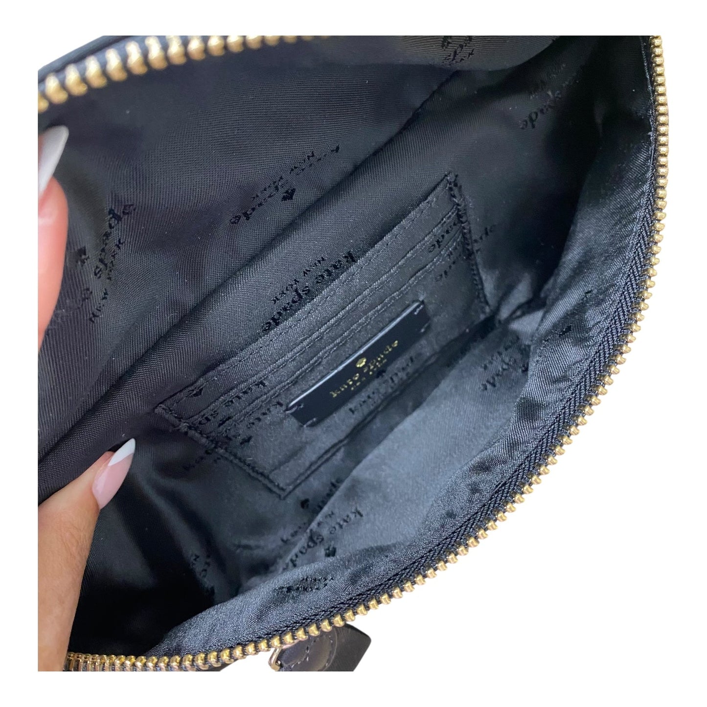 Belt Bag Designer By Kate Spade In Black, Size:Medium