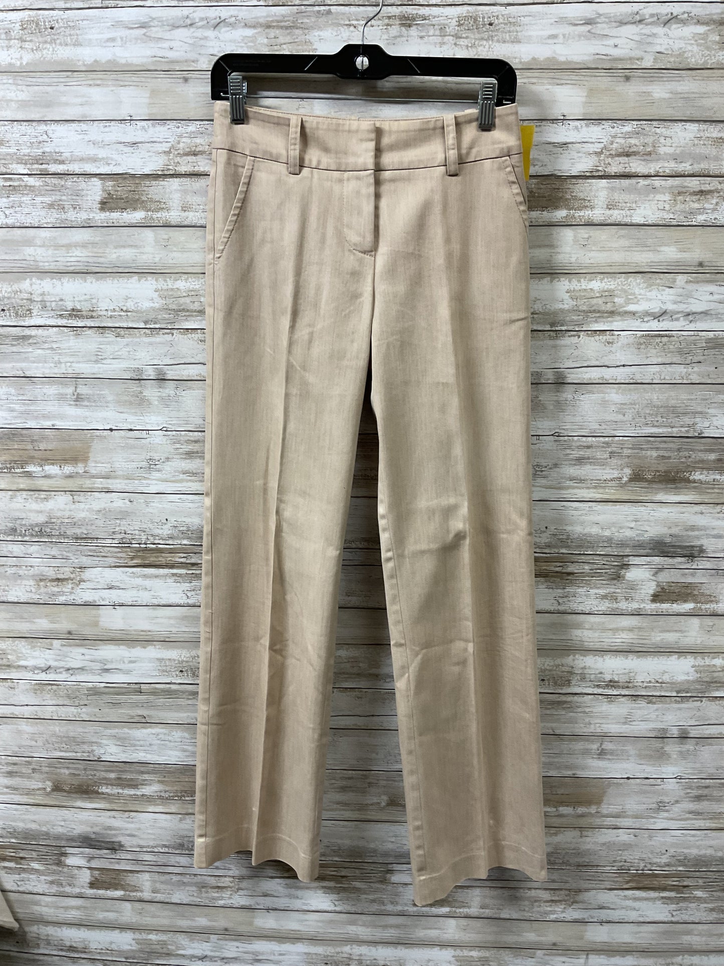 Pants Wide Leg By Trina Turk In Tan, Size:0