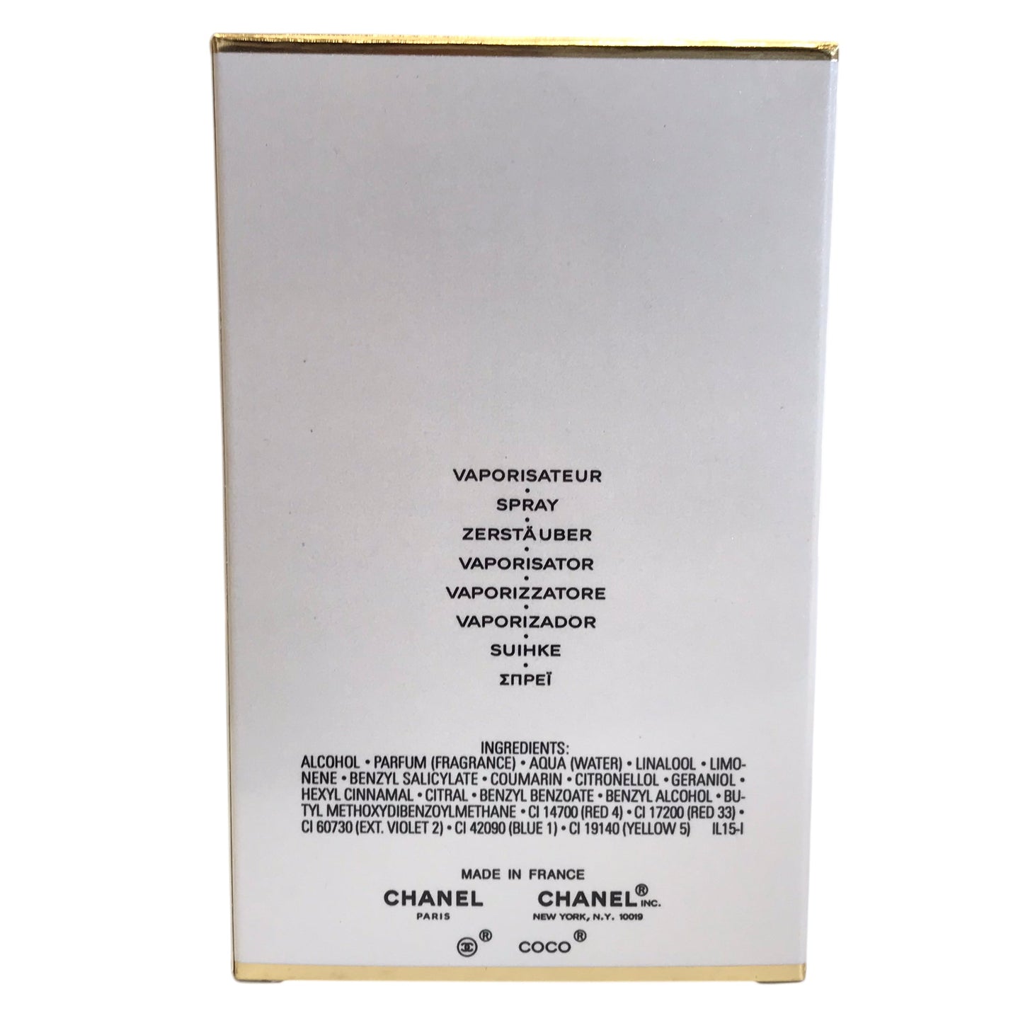 Fragrance Luxury Designer By Chanel In White