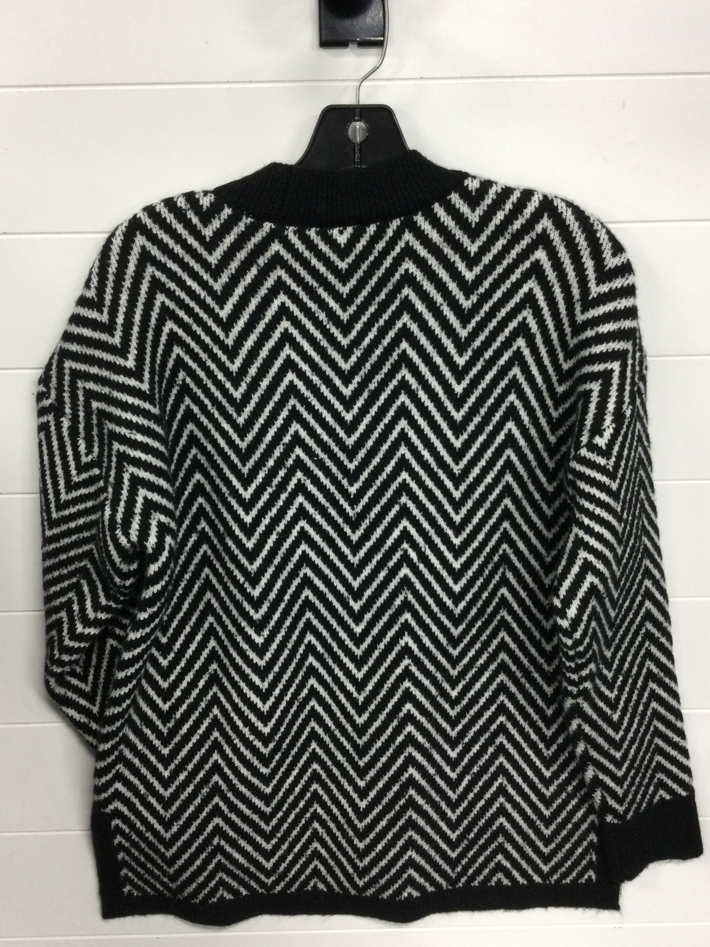 Sweater Cardigan By Ann Taylor In Black, Size:Xs