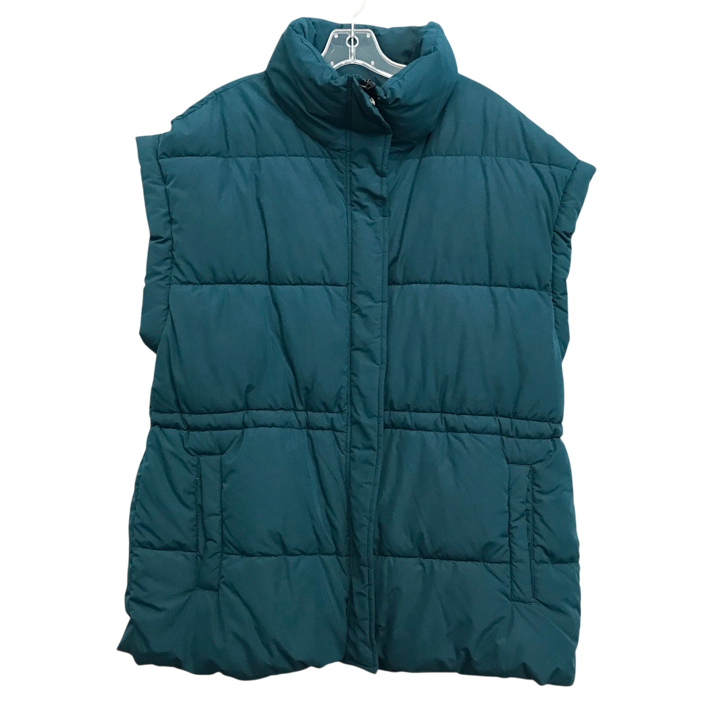 Vest Puffer & Quilted By Calia In Teal, Size:L