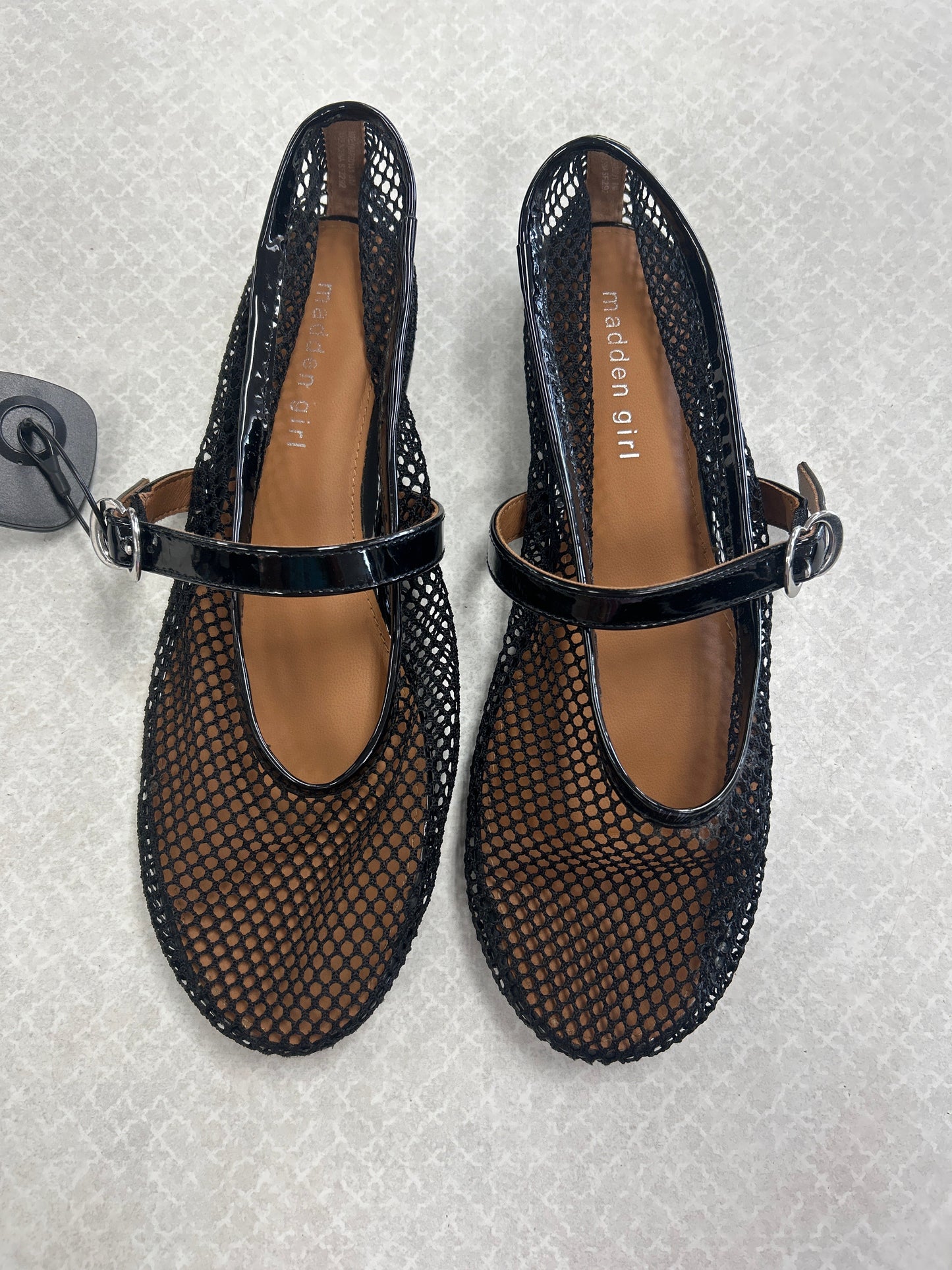 Shoes Flats By Madden Girl In Black, Size:8