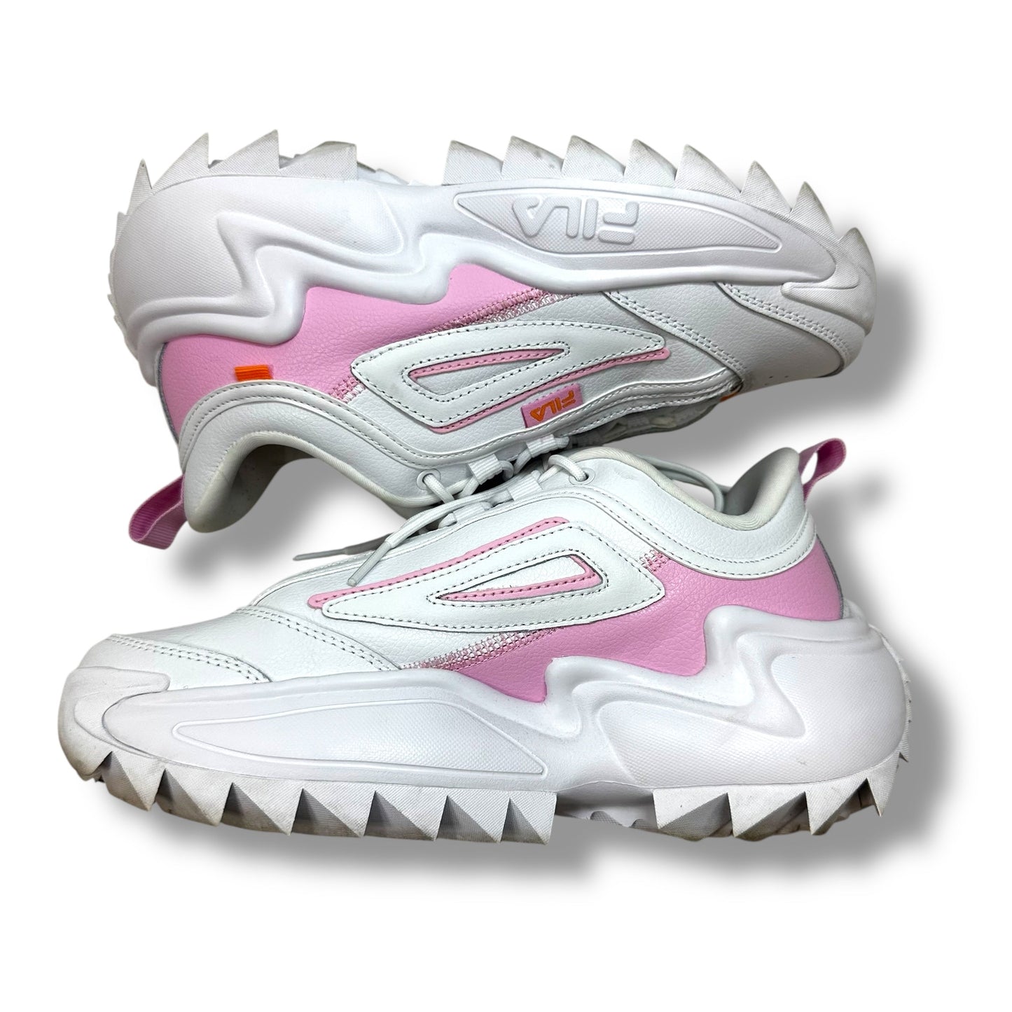 Shoes Sneakers By Fila In White, Size: 8.5