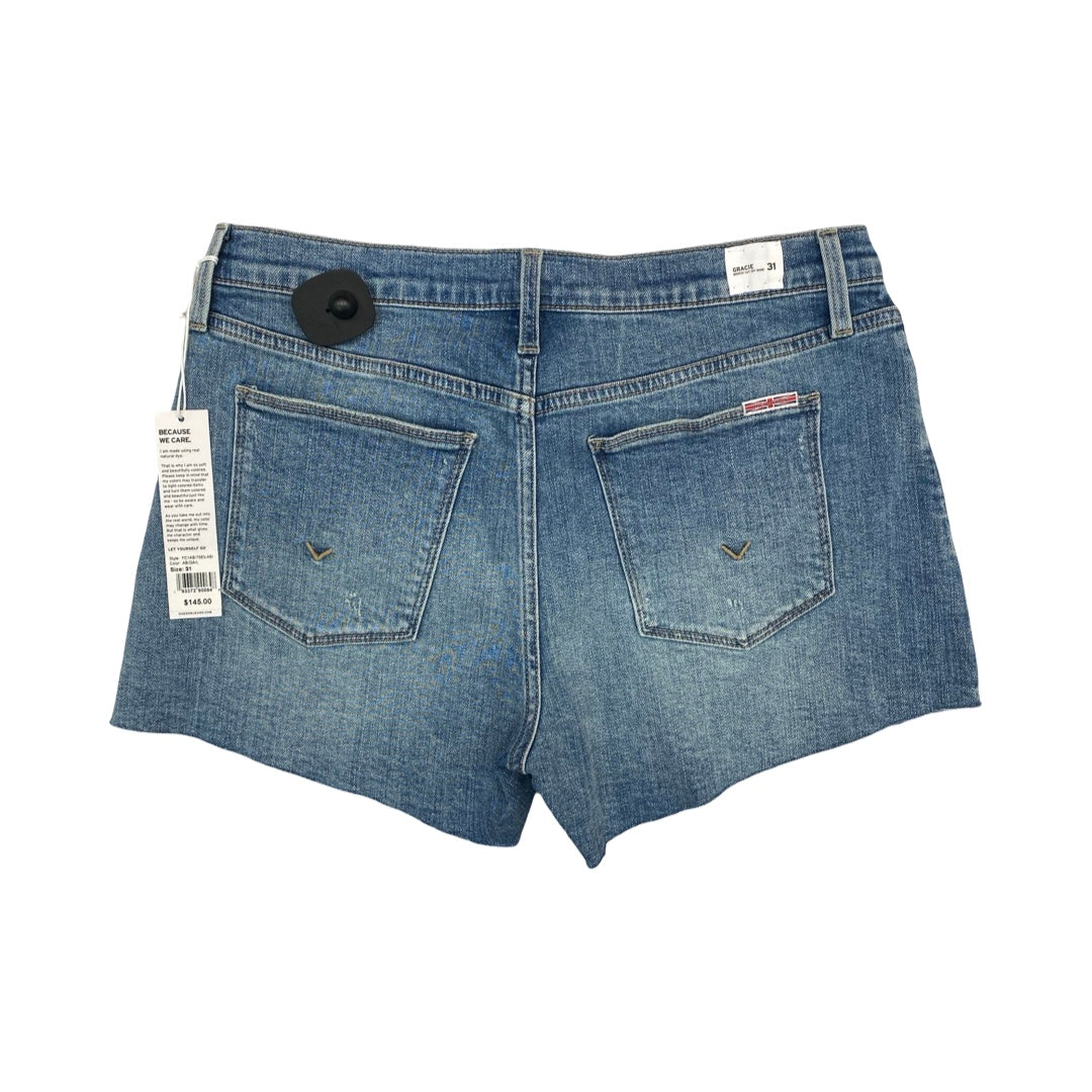 Shorts By Hudson In Blue Denim, Size:14