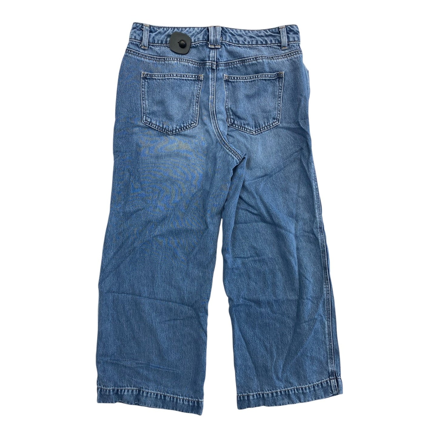 Jeans Wide Leg By Talbots In Blue Denim, Size:6P