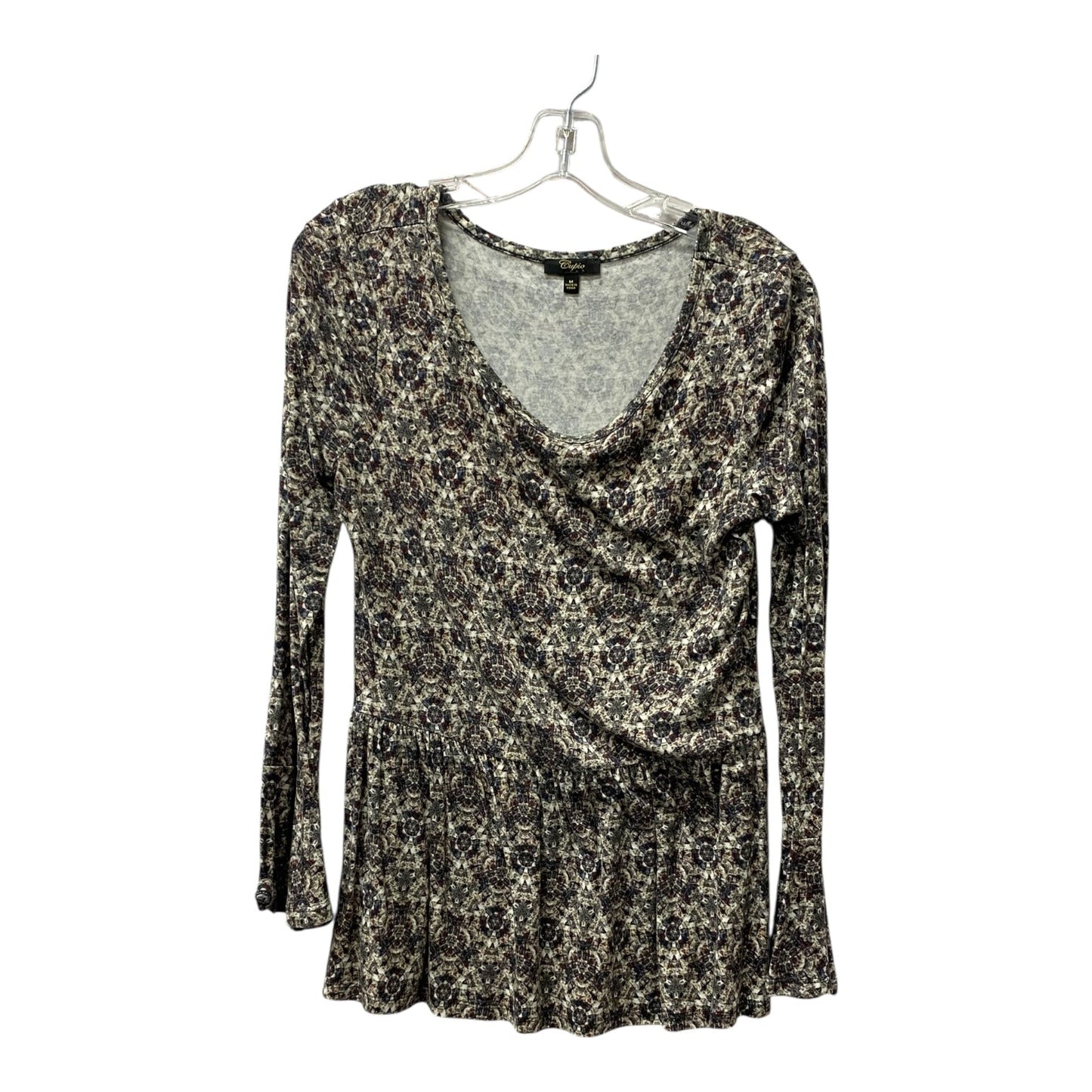 Top Ls By Cupio In Grey, Size:M