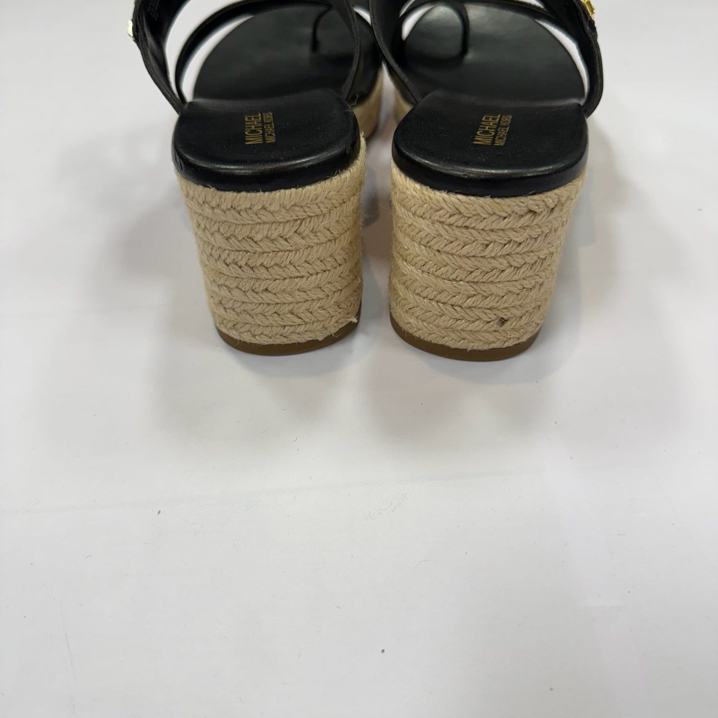 Sandals Designer By Michael By Michael Kors In Black, Size: 8