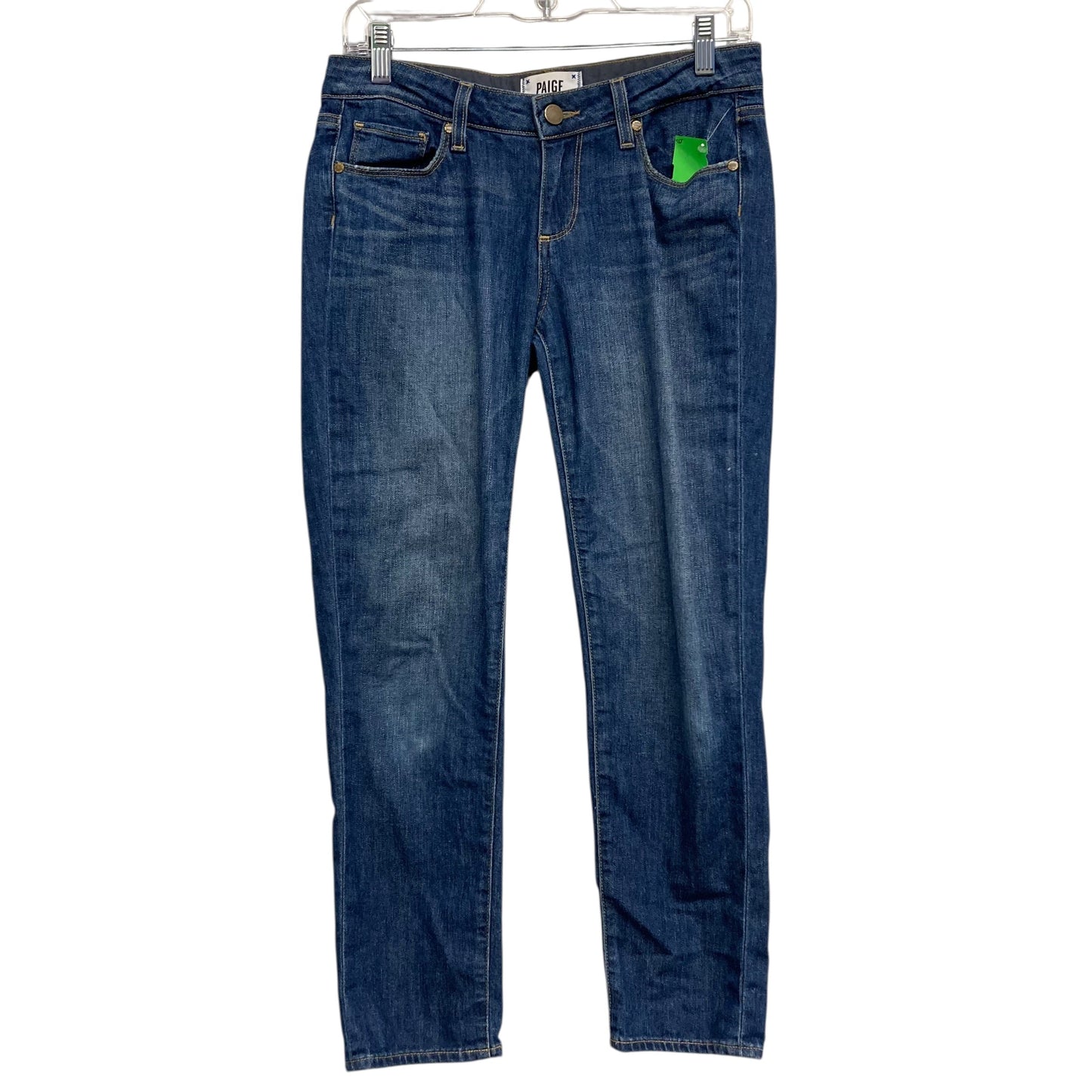 Jeans Skinny By Paige In Blue Denim, Size:2