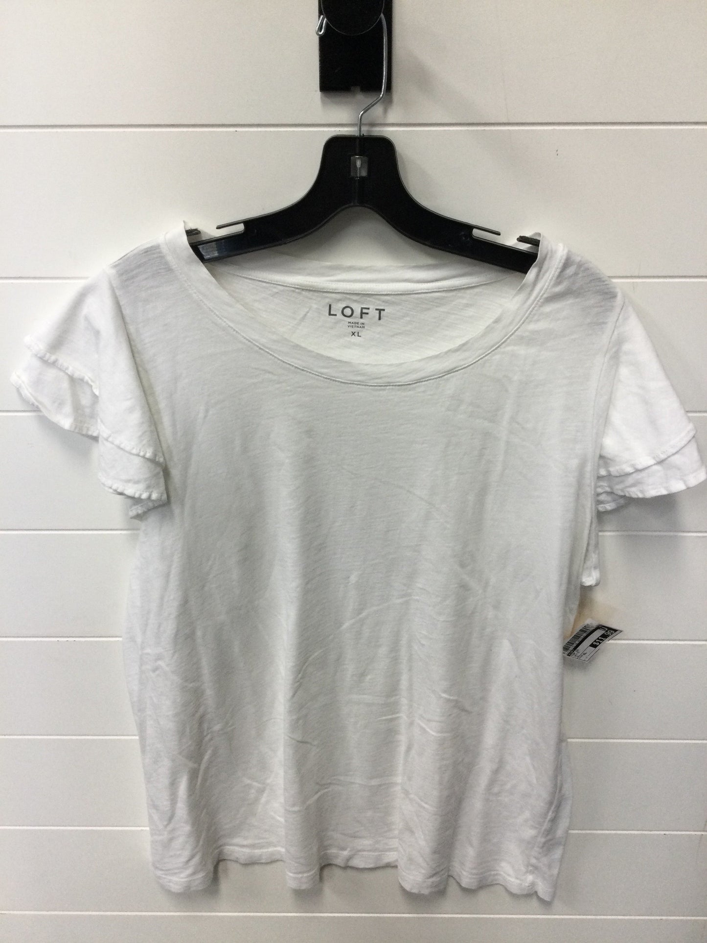 Top Ss By Loft In White, Size:Xl