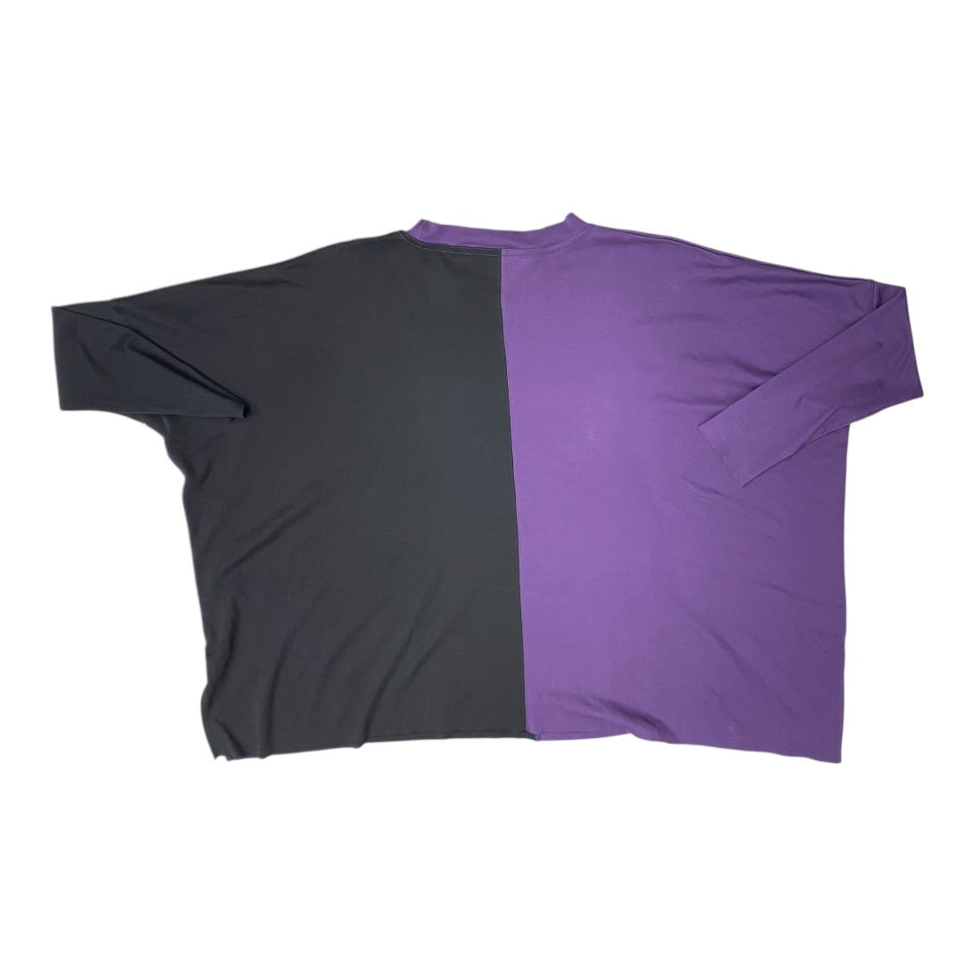 Top Ls By Cmc In Black & Purple, Size:Osfm