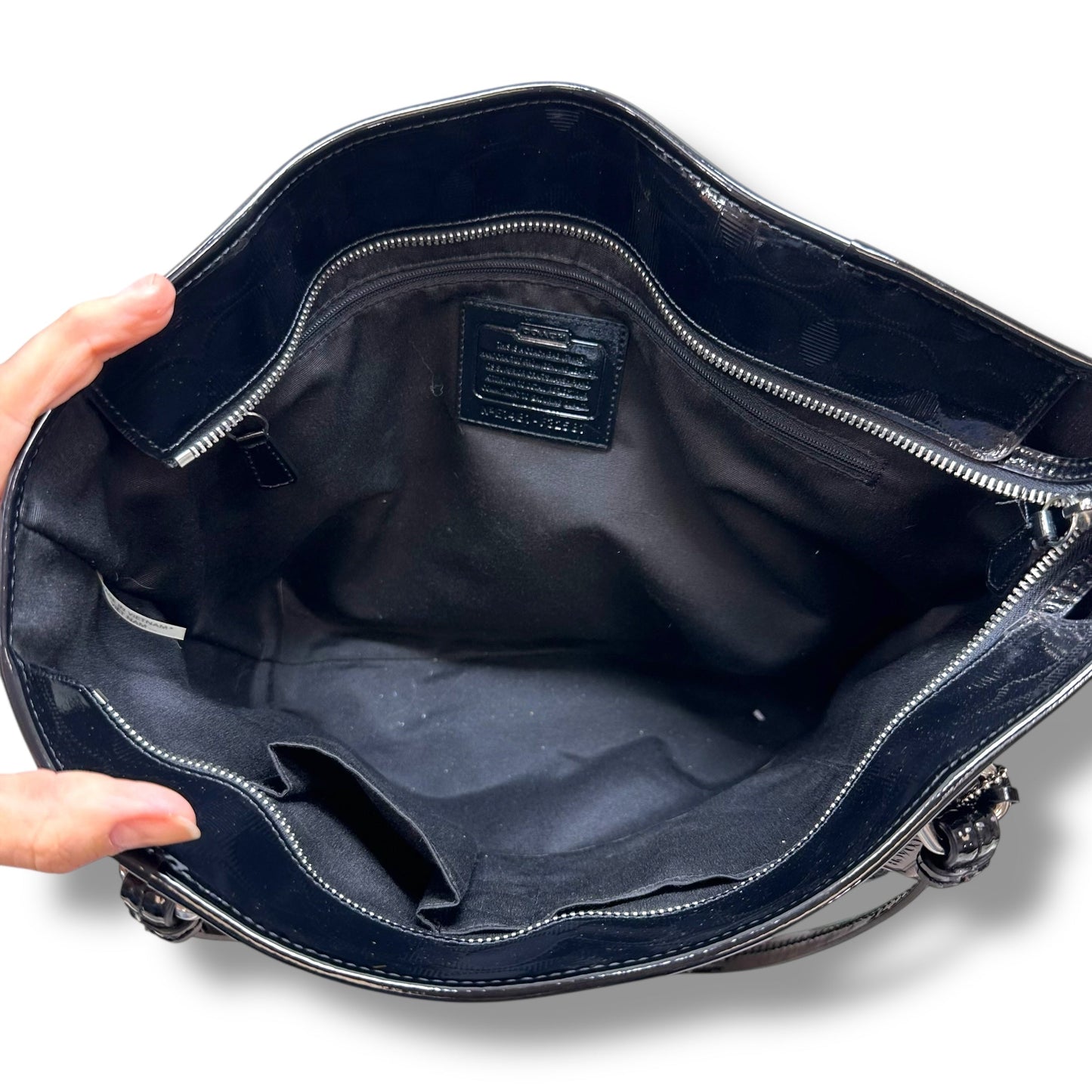Tote Designer By Coach, Size: large