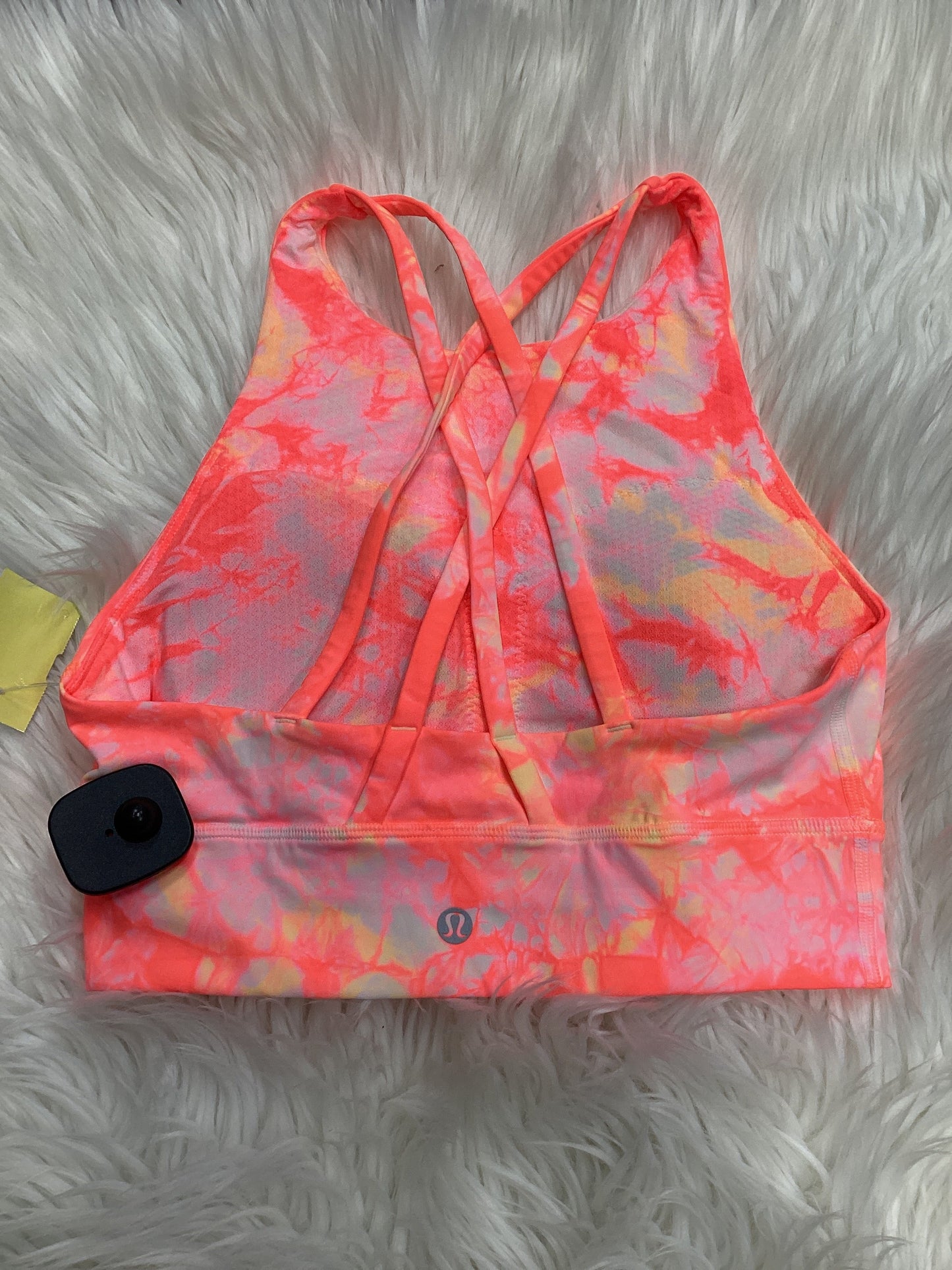 Athletic Bra By Lululemon In Pink, Size:6