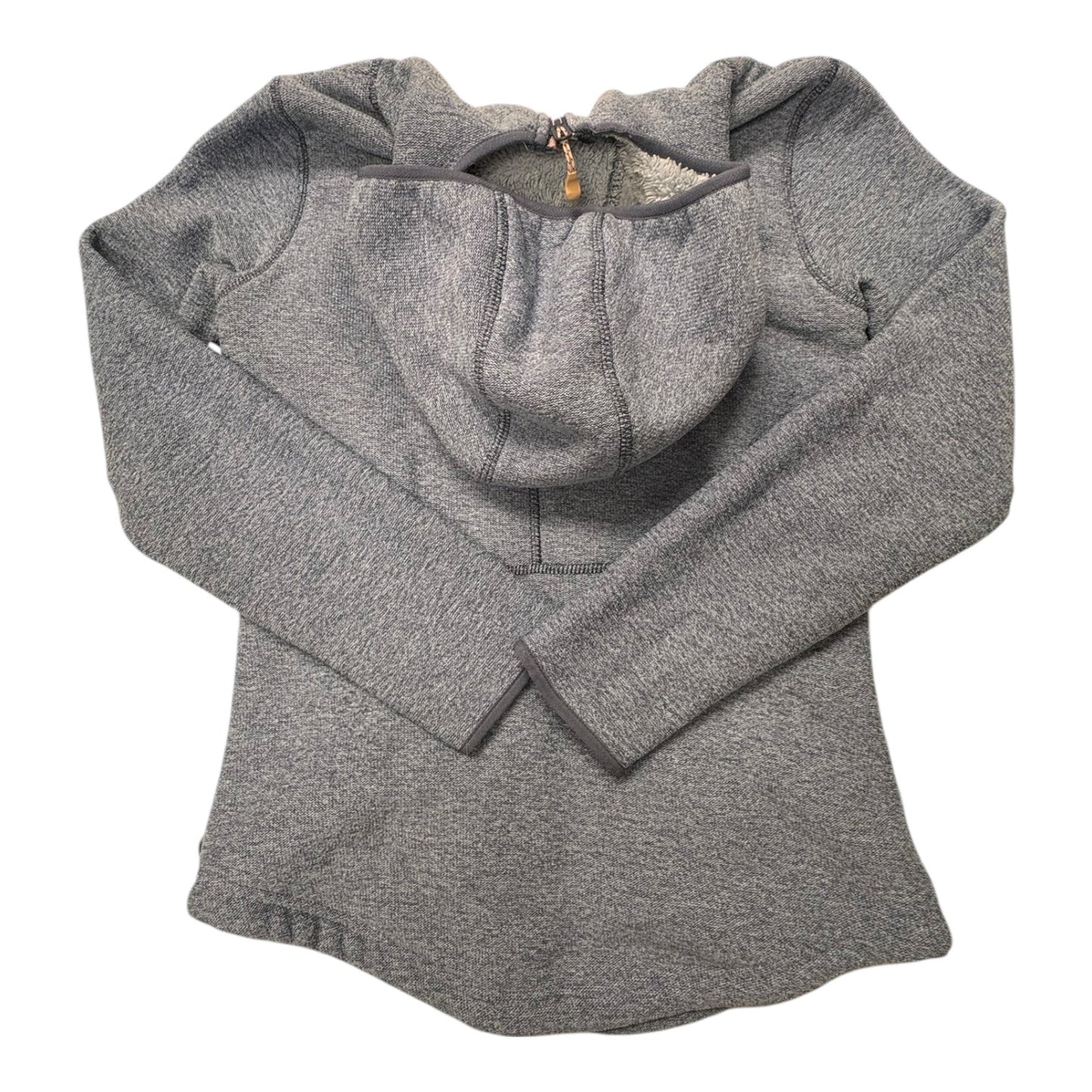 Jacket Fleece Hoodie By Merrell In Blue, Size:S