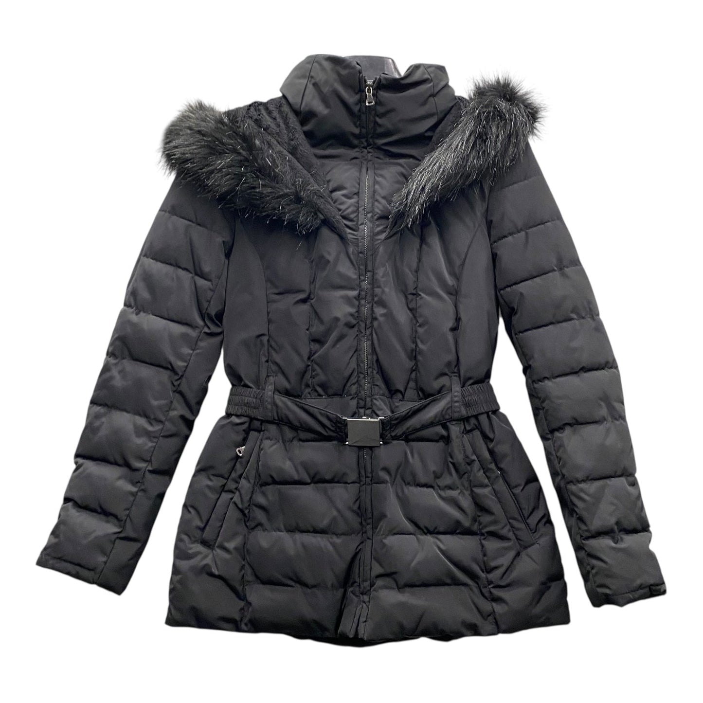 Coat Puffer & Quilted By Bar Iii In Black, Size:S