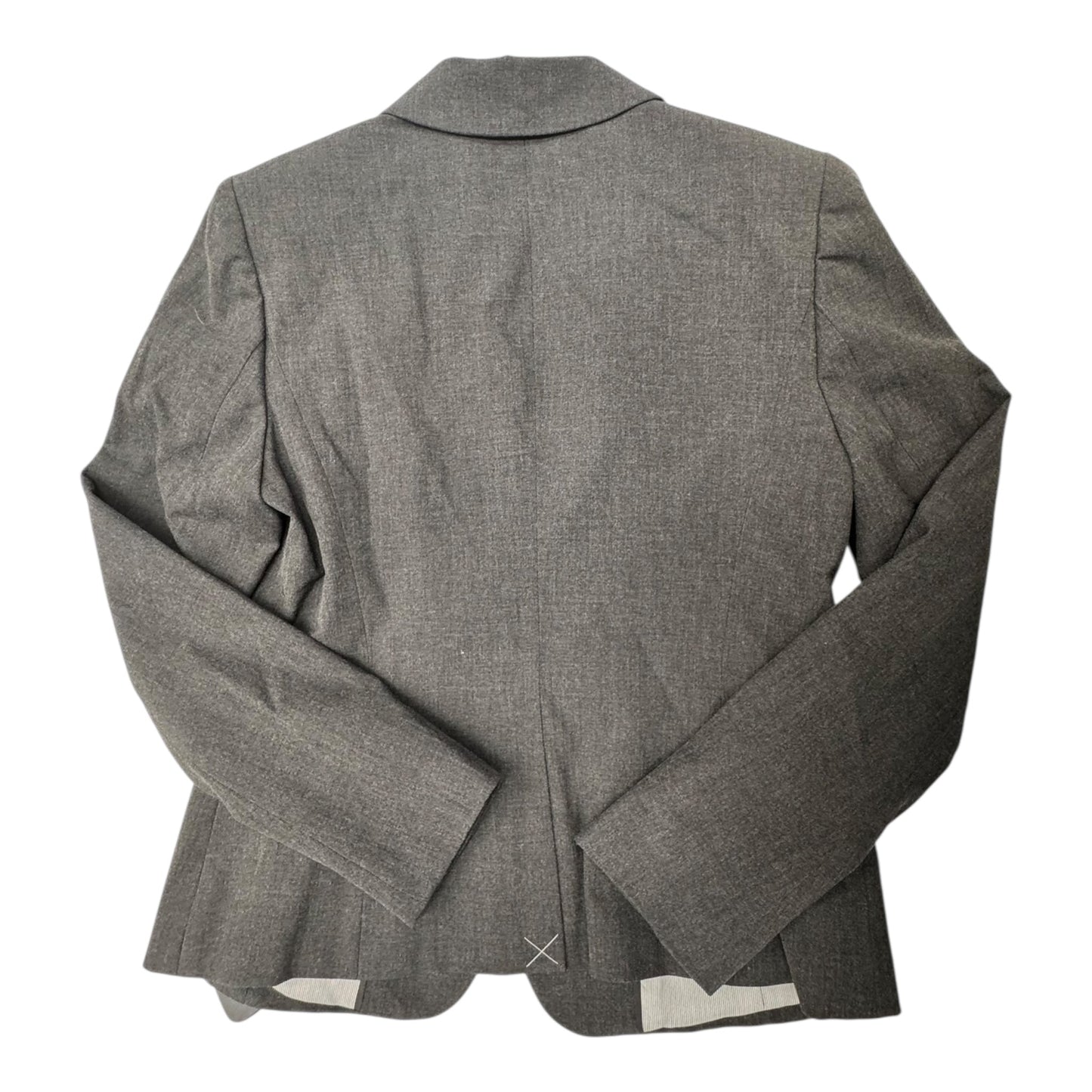Blazer By Ann Taylor In Grey, Size:6P