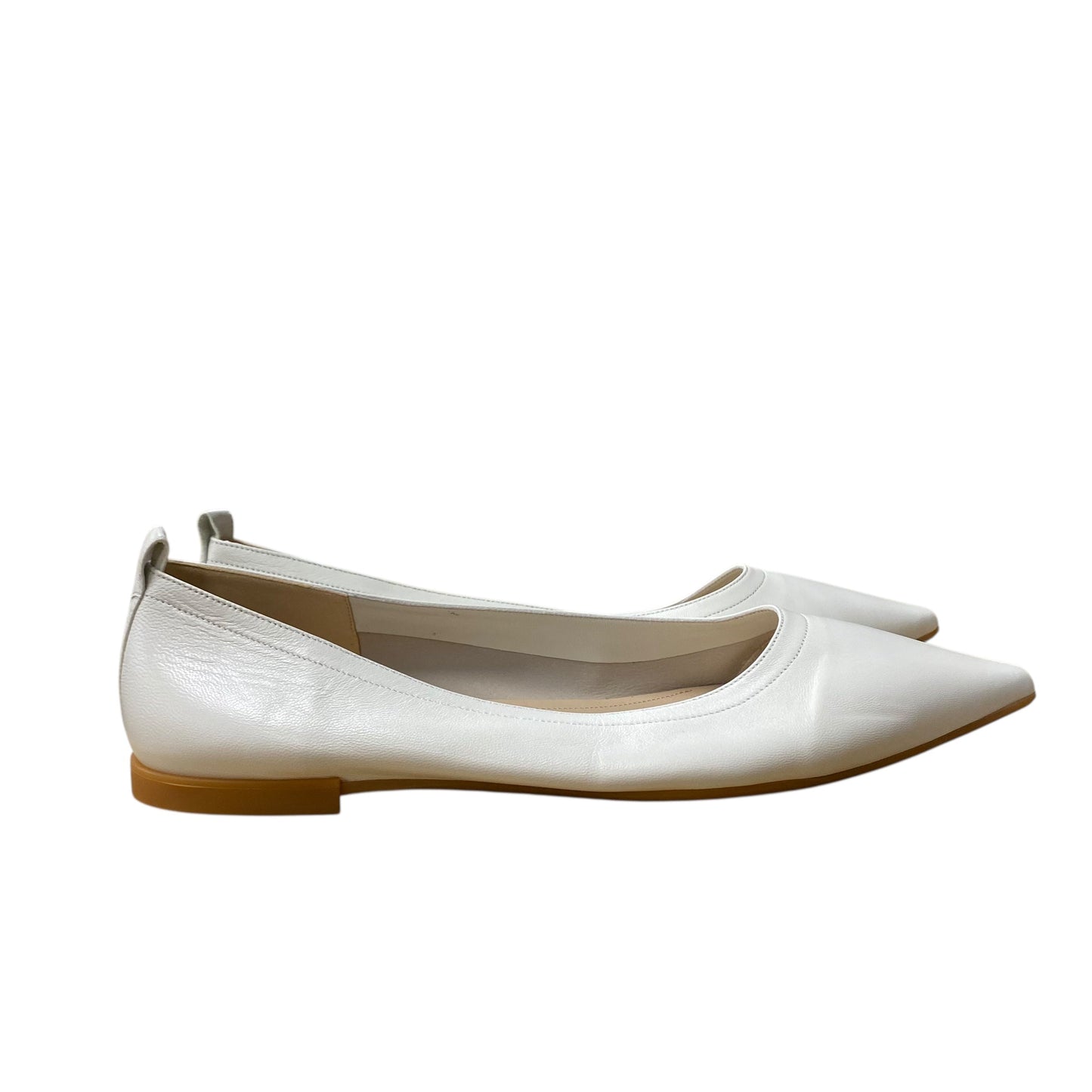 Shoes Flats By Everlane In White, Size:9.5